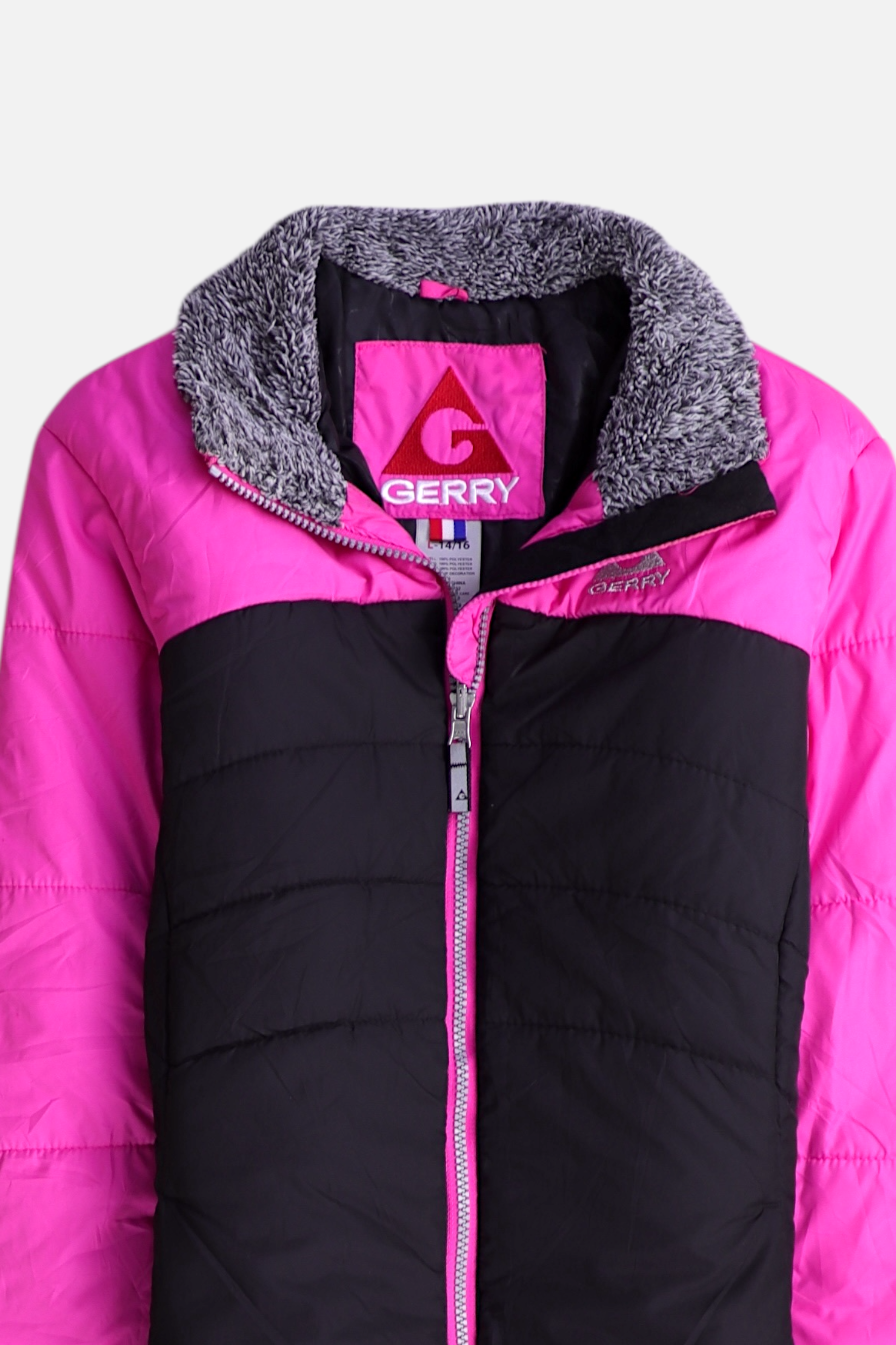 GERRY Chaqueta Impermeable Color Block - Niña - Large - 14-16Y (Años)