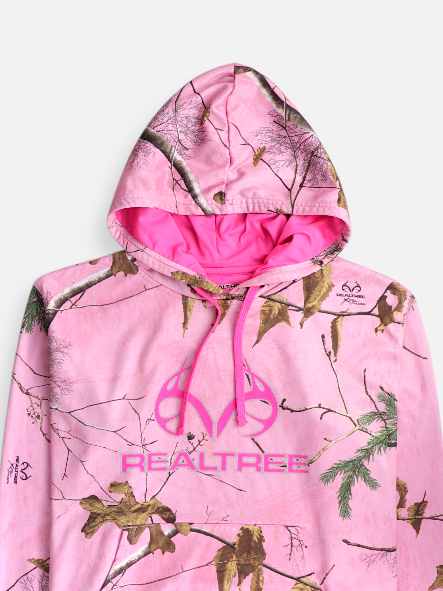 Realtree Sudadera Hoodie Camuflaje - Niña - XL - 16-18Y (Años)