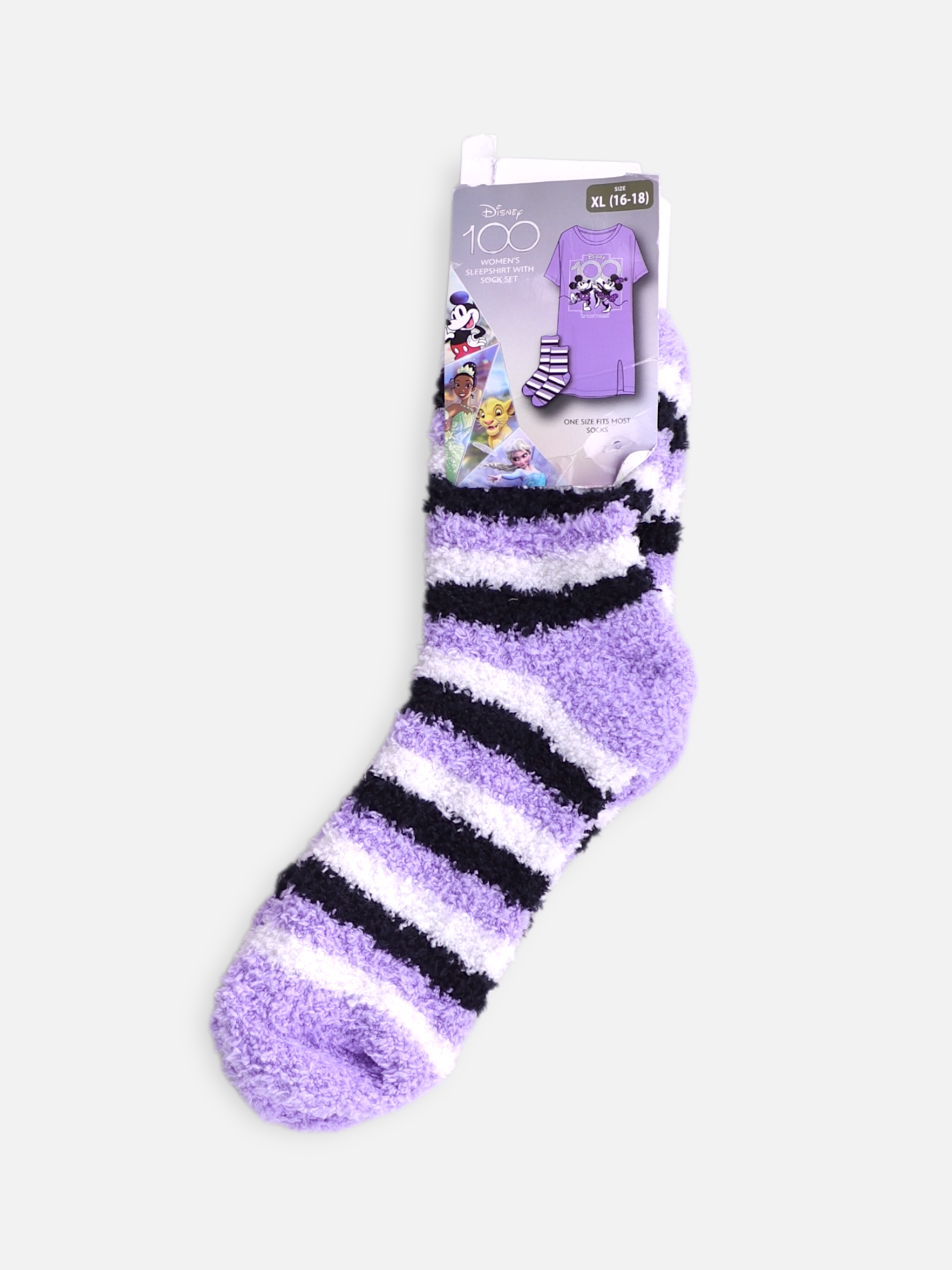 Disney Calcetines 1 Par - Niña - Talla Única (One Size)