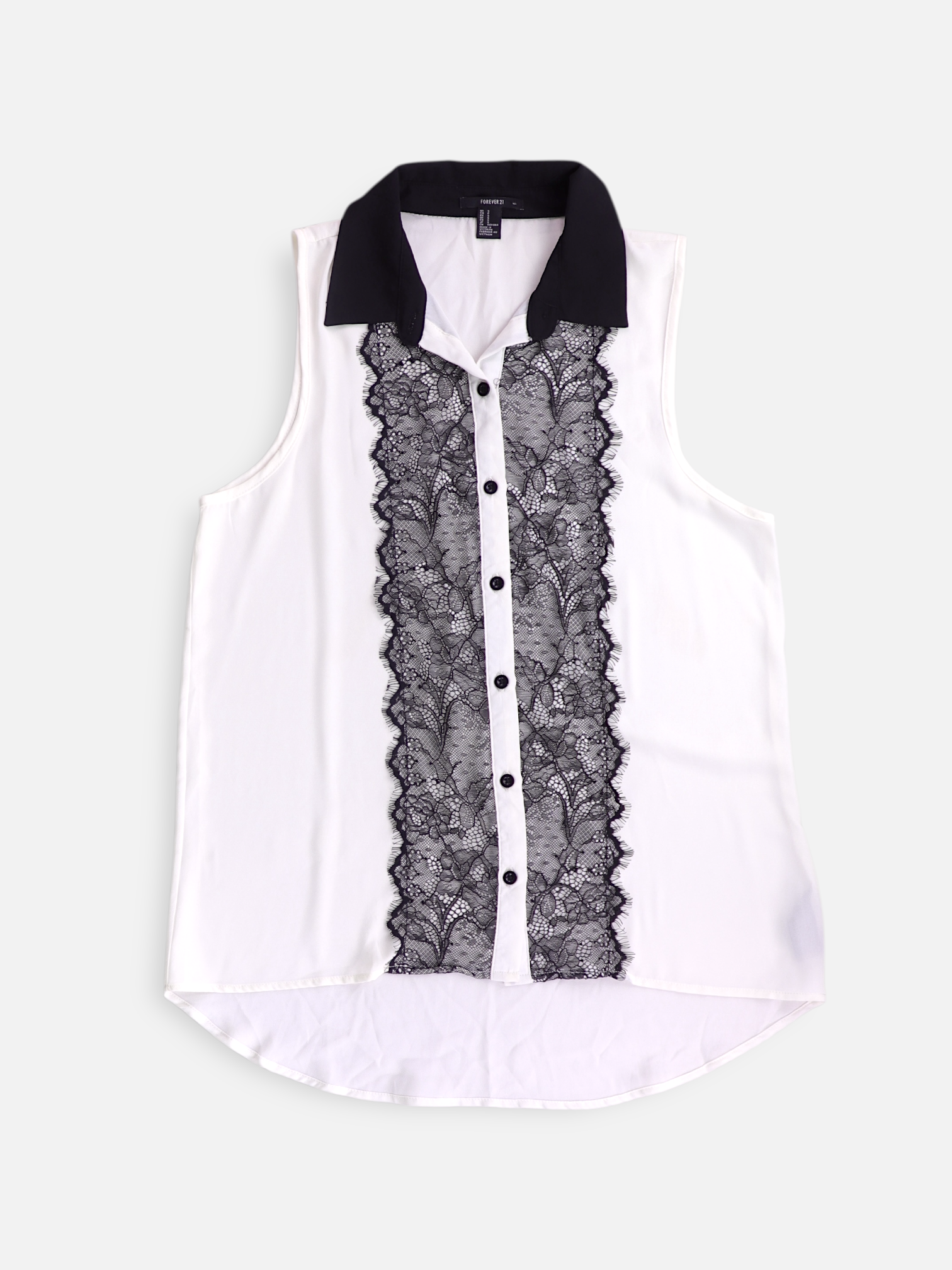 Forever 21 Blusa Casual - Mujer - Small