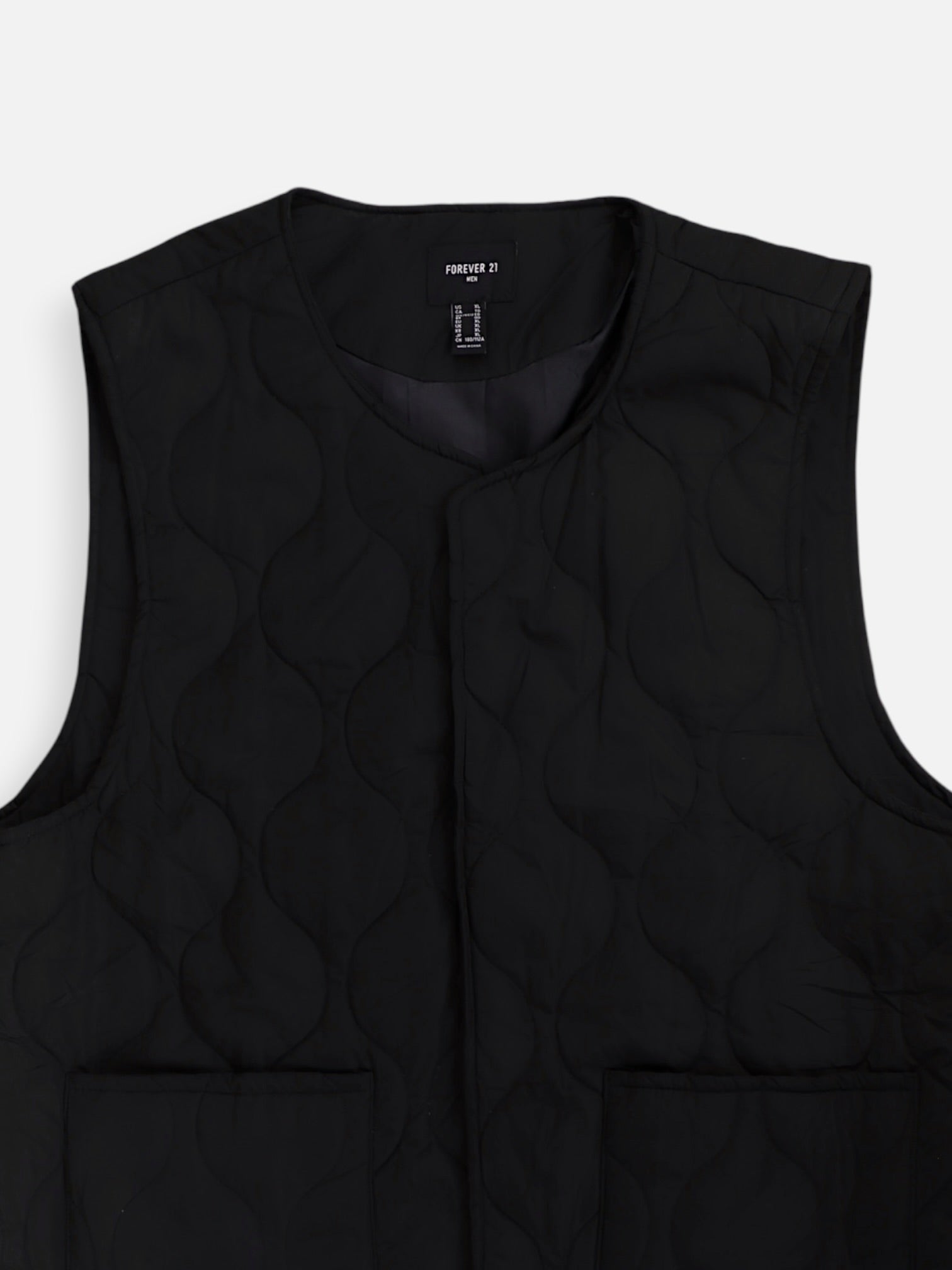 Forever 21 Chaleco Impermeable - Hombre - XL