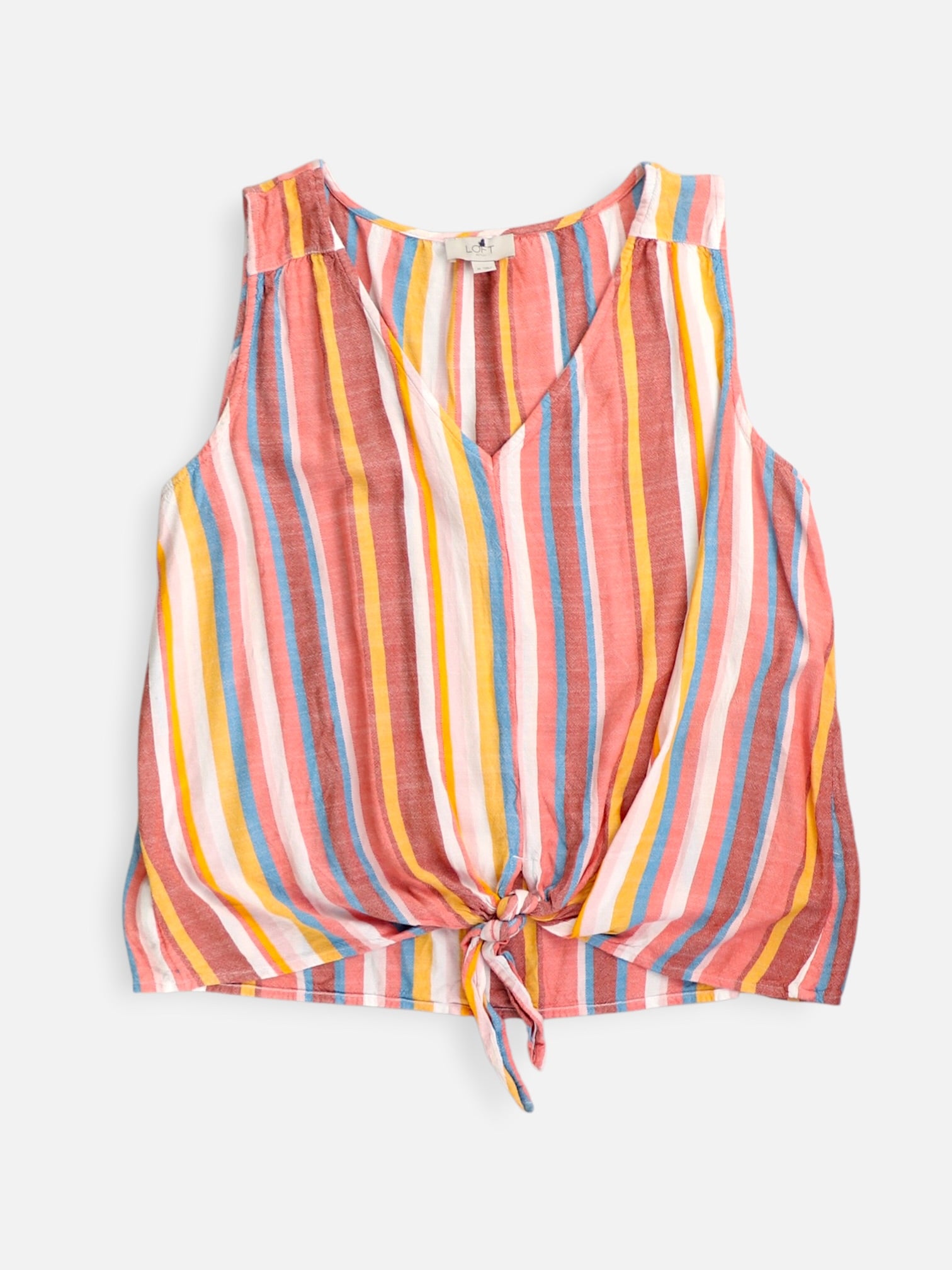 LOFT Blusa Color Block - Mujer - Medium