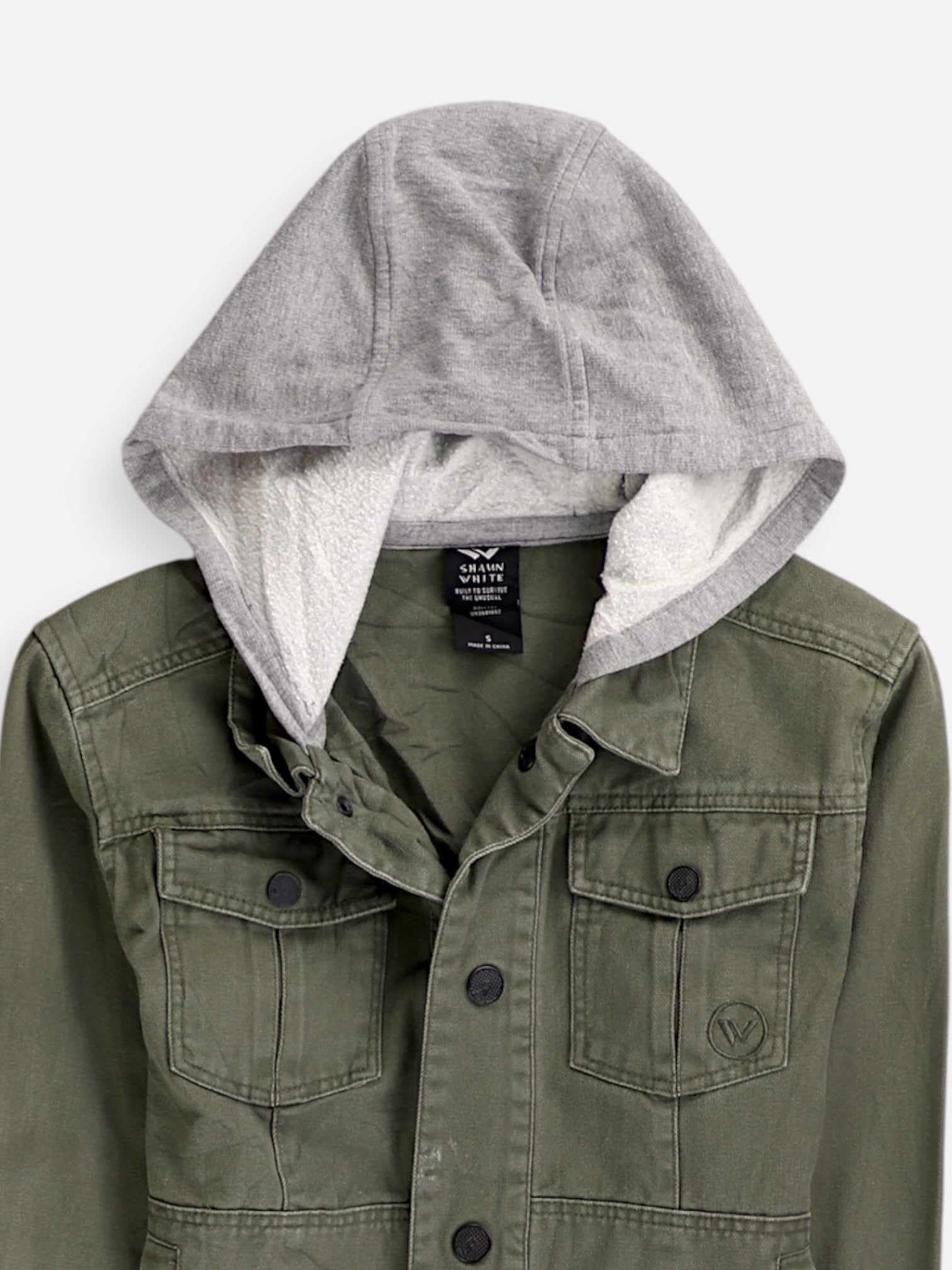 Chaqueta Denim Basic - Niño - Small - 8-9Y (Años)