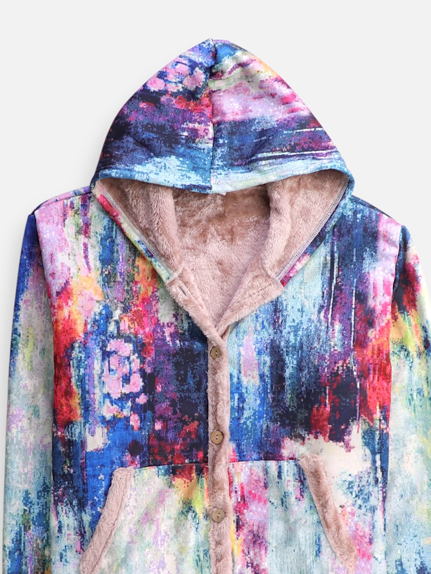 Sudadera Hoodie Tie-Dye - Mujer - 5XL