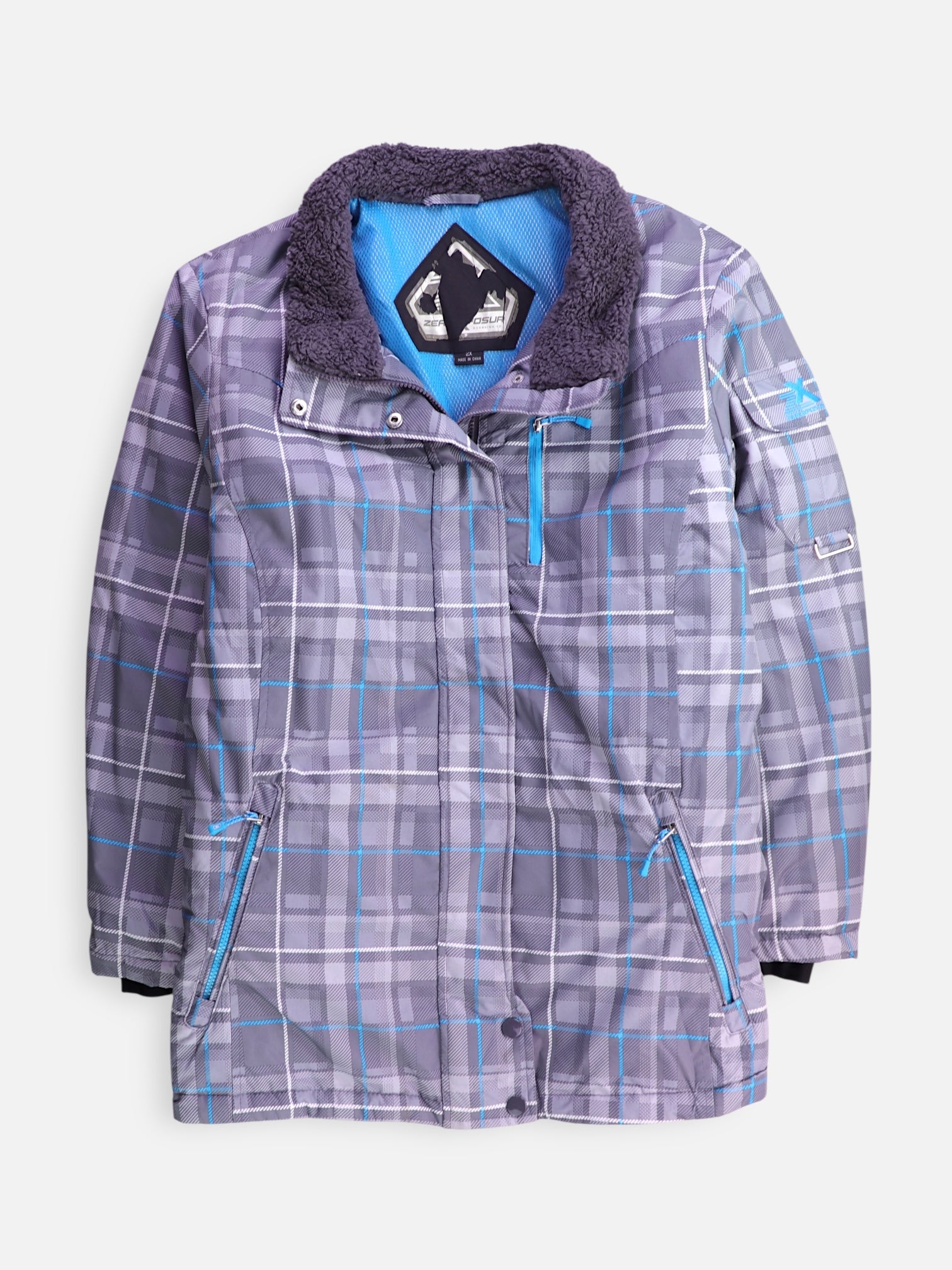 ZERO X POSUR Chaqueta Impermeable Color Block - Hombre - 2XL