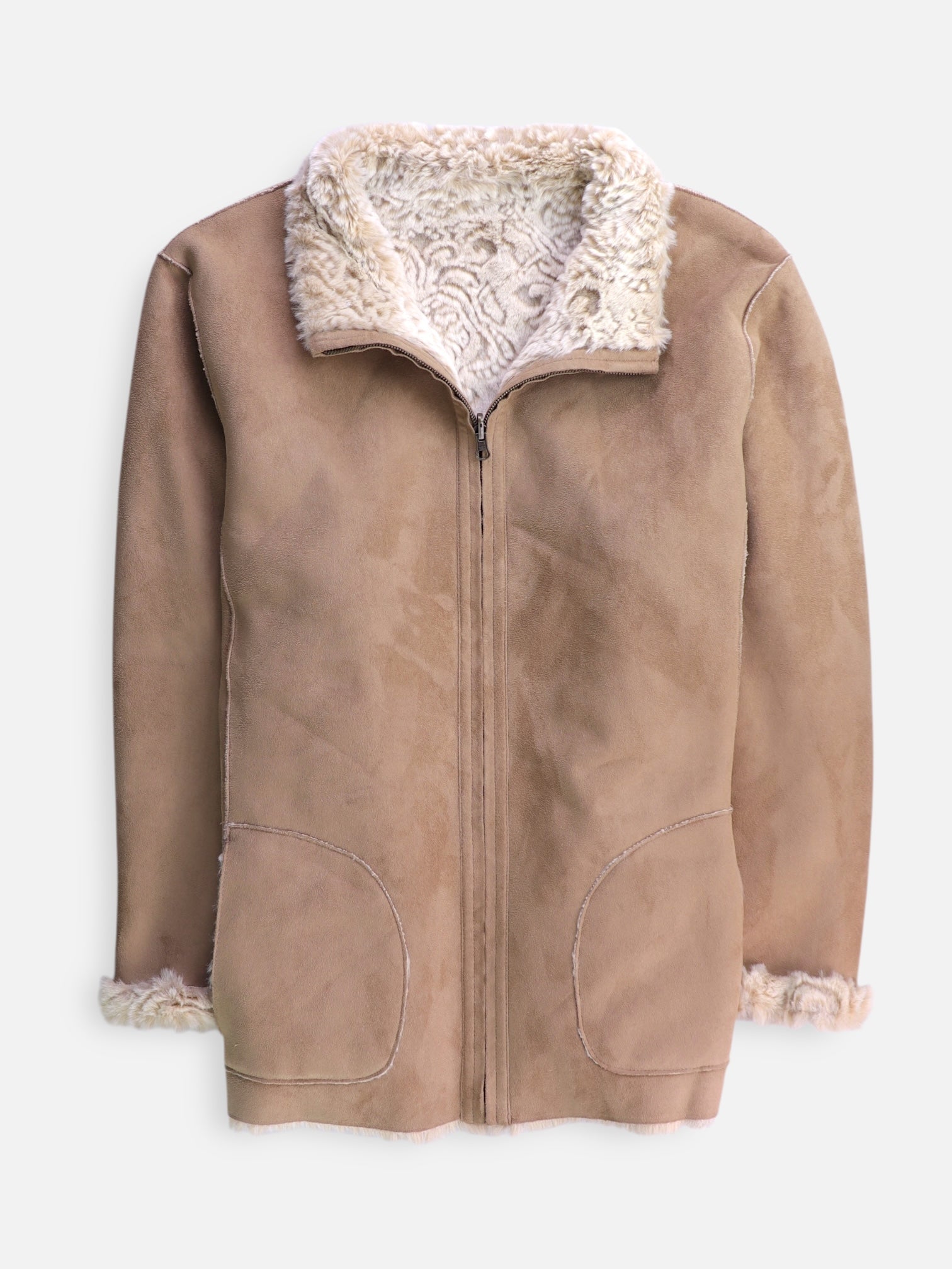 Chaqueta Casual Teddy - Mujer - XL