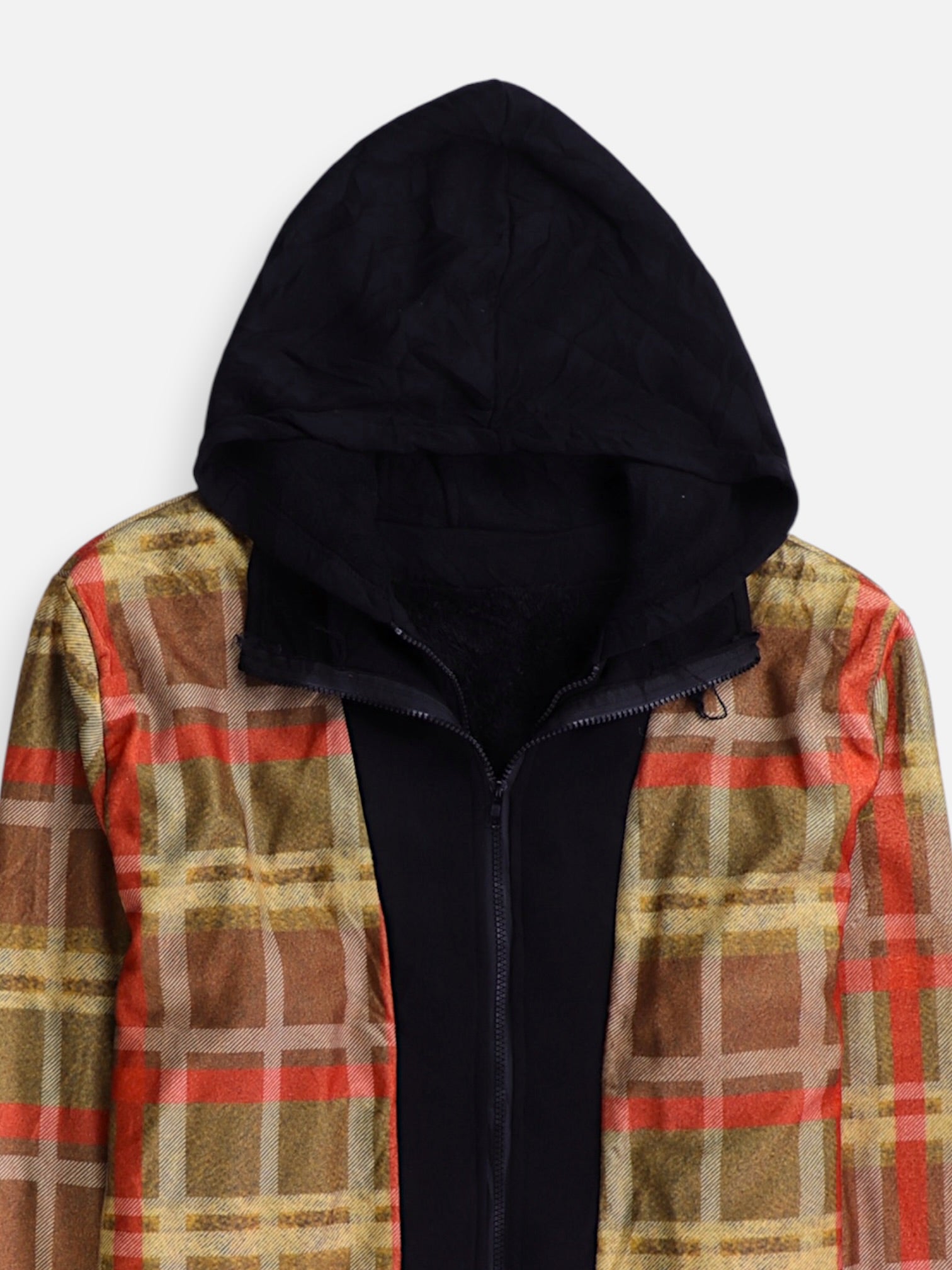 Sudadera Hoodie Color Block - Hombre - 5XL