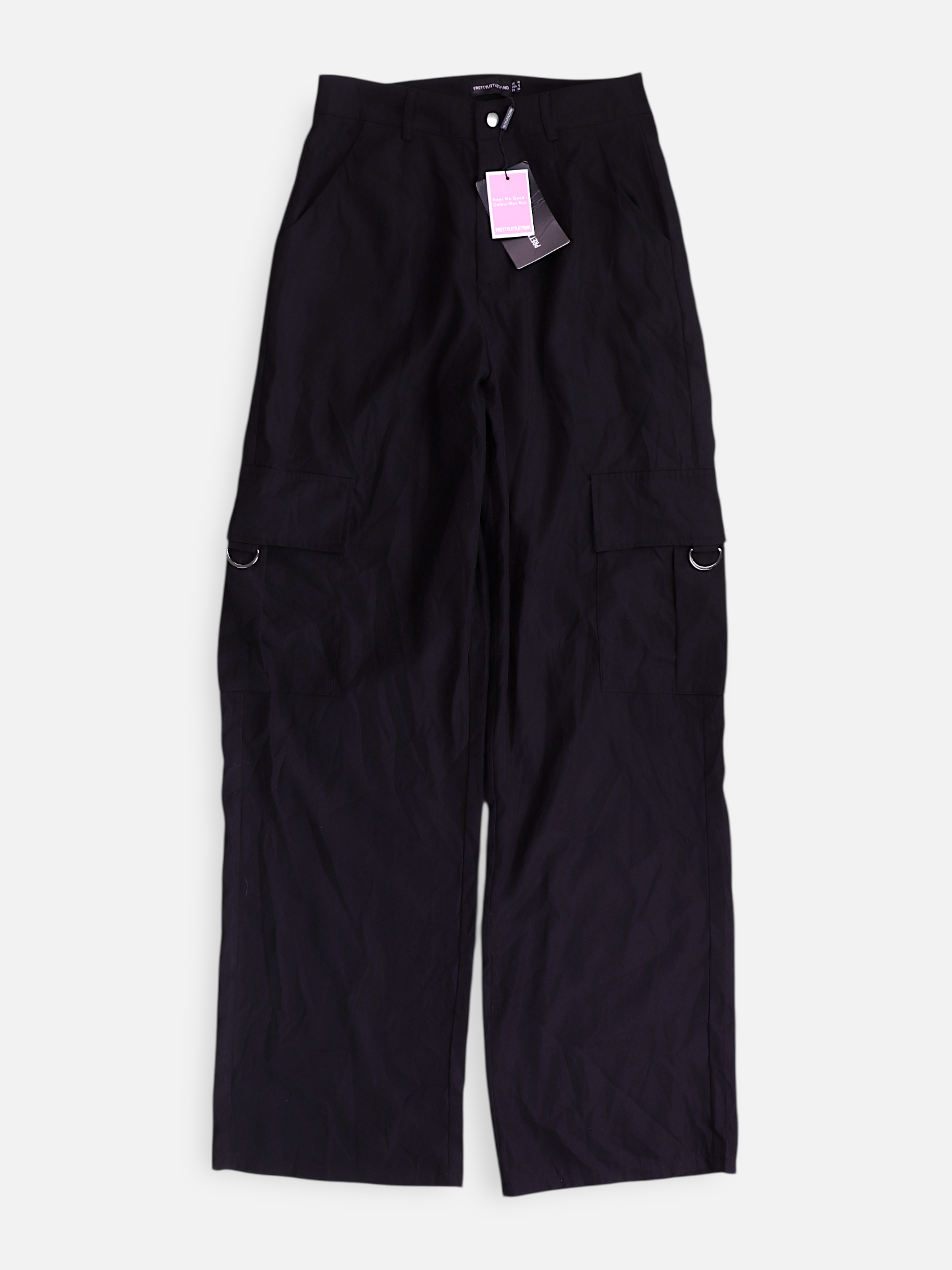 PRETTY LITTLE THINGS Pantalon Regular Fit Cargo - Mujer - 6