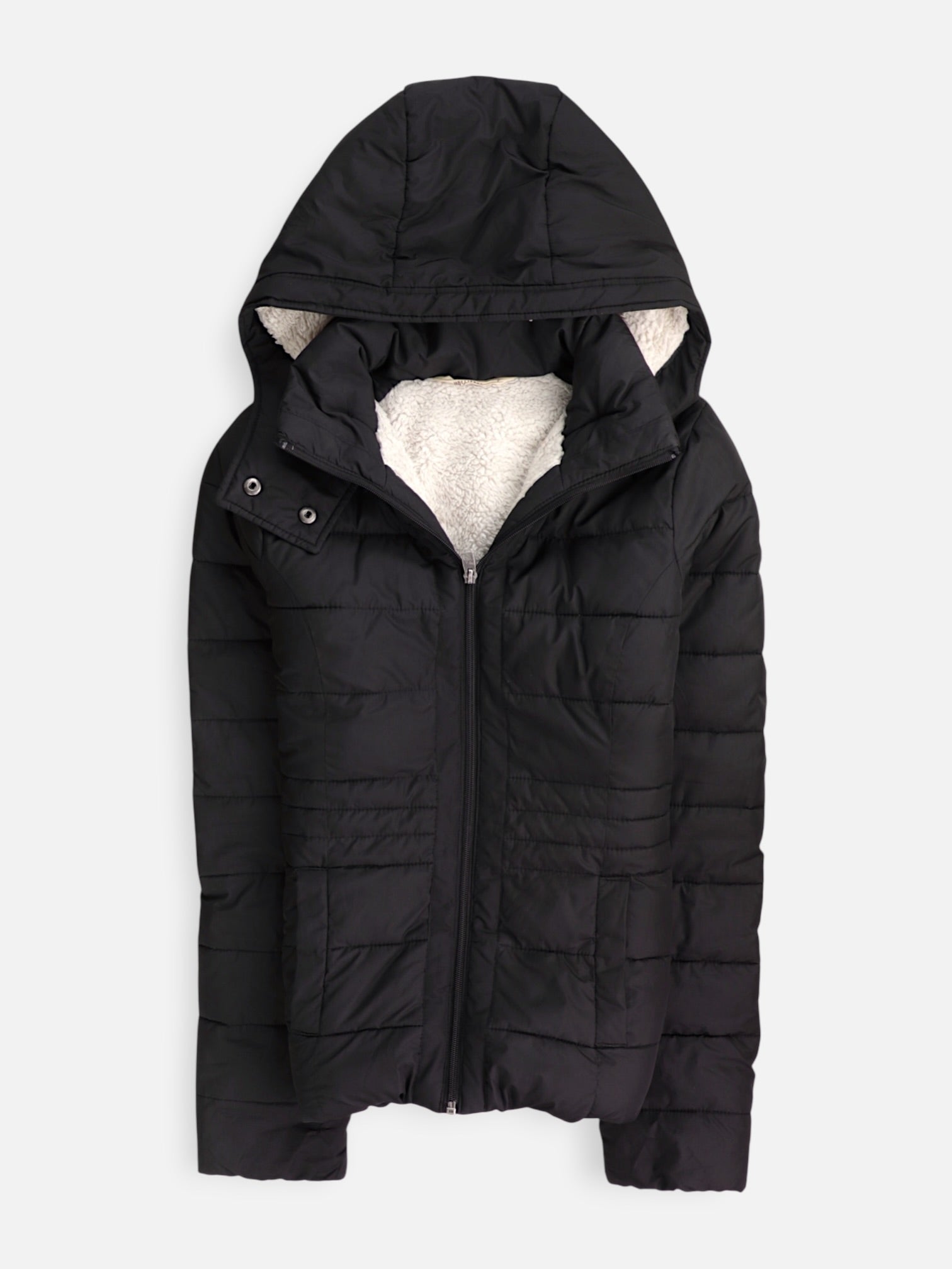 Hollister Chaqueta Puffer Impermeable - Mujer - Small