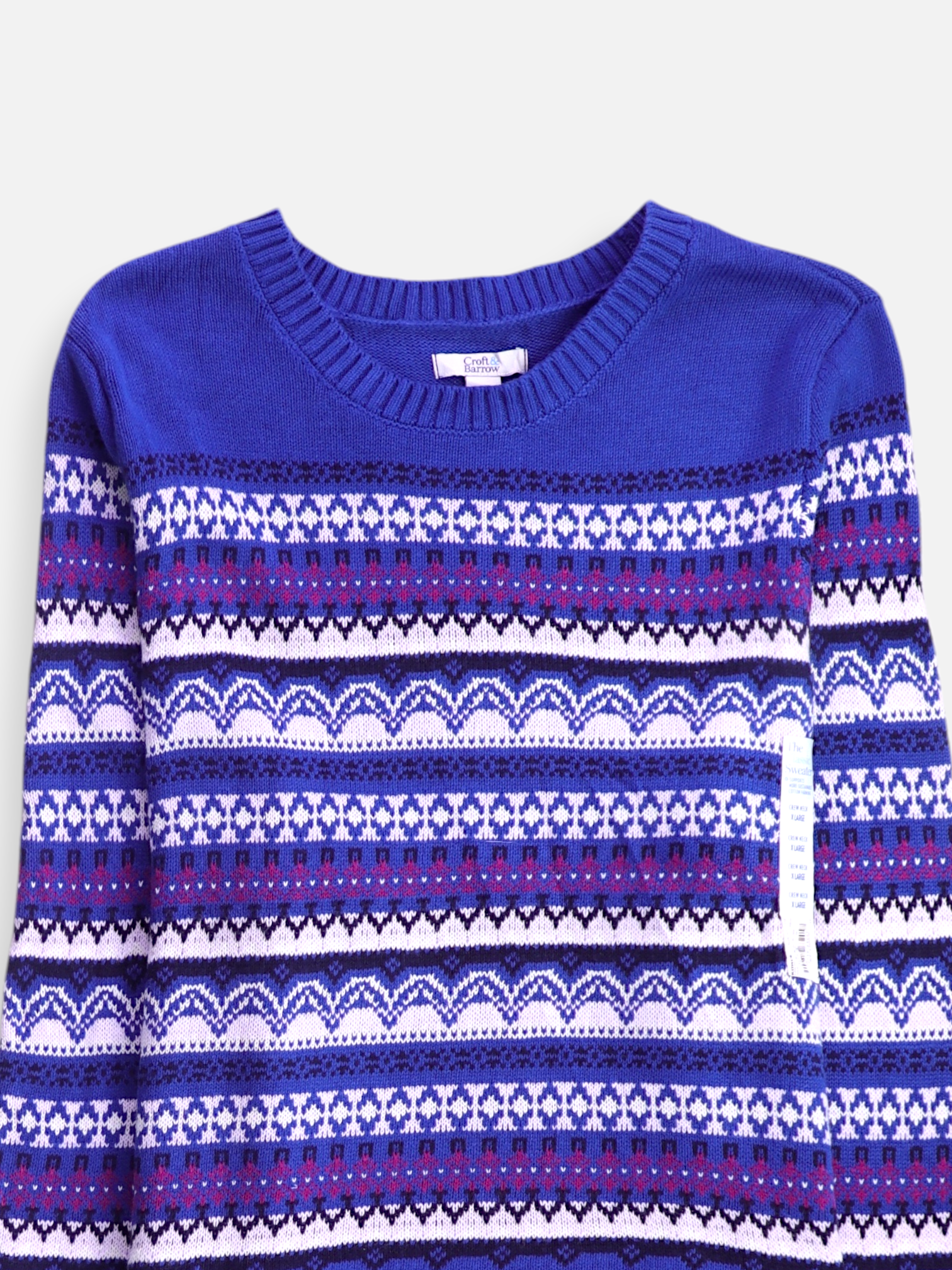 Croft & Barrow Sueter Knit Casual - Mujer - XL