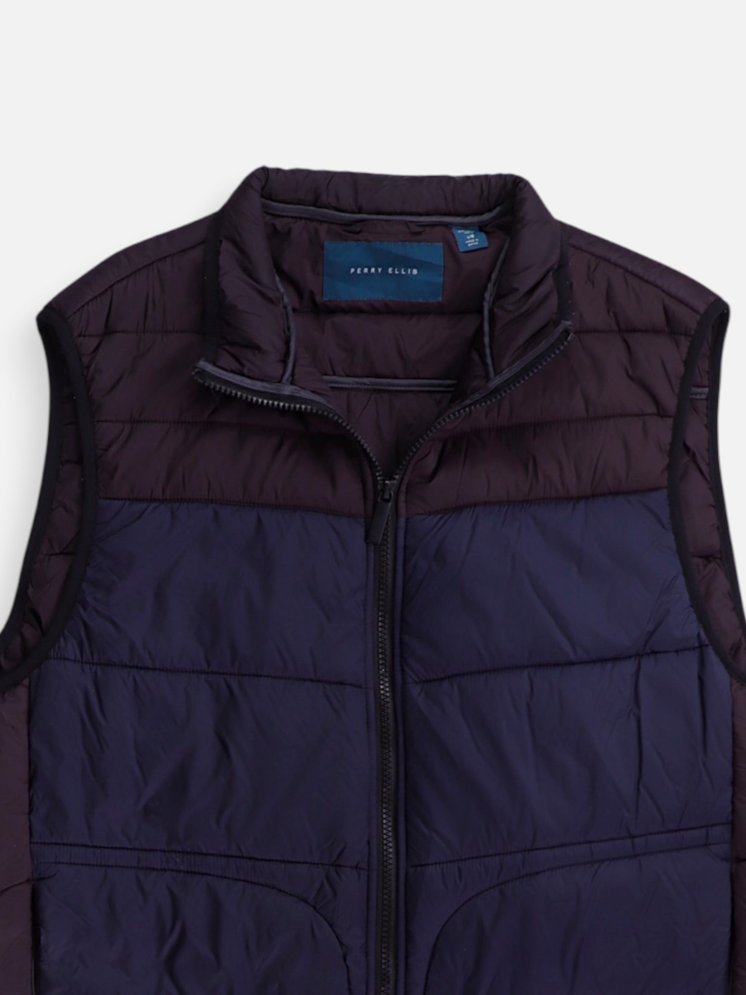 Perry Ellis Chaleco Puffer - Hombre - Large