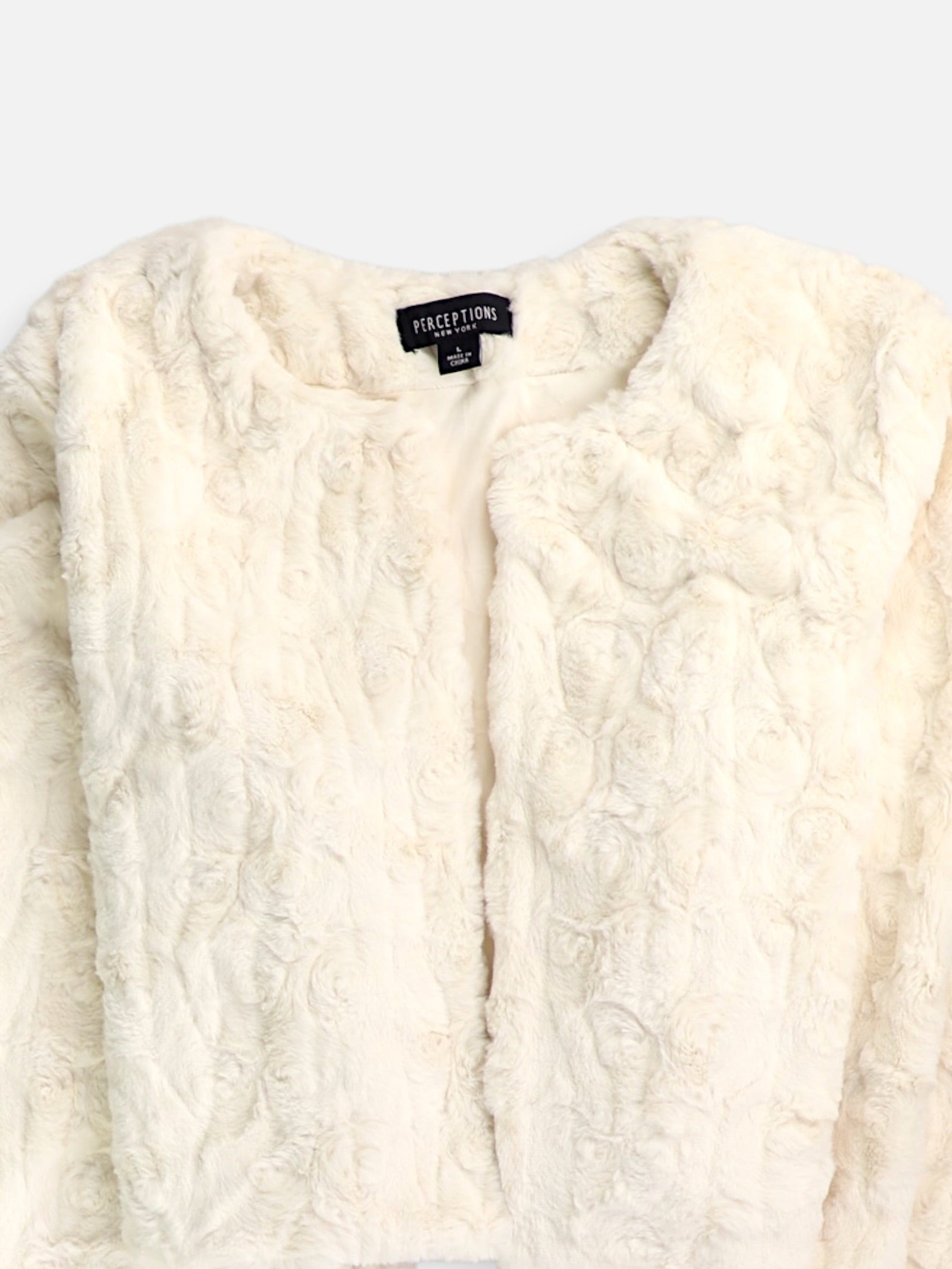 Chaqueta Casual Teddy - Mujer - Large