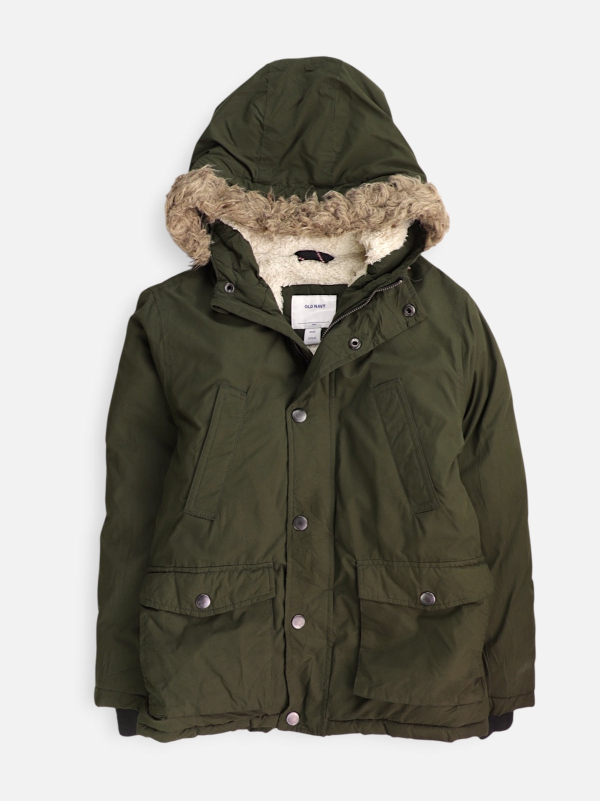 Old Navy Chaqueta Cazadora Impermeable - Niño - Medium - 6-7Y (Años)