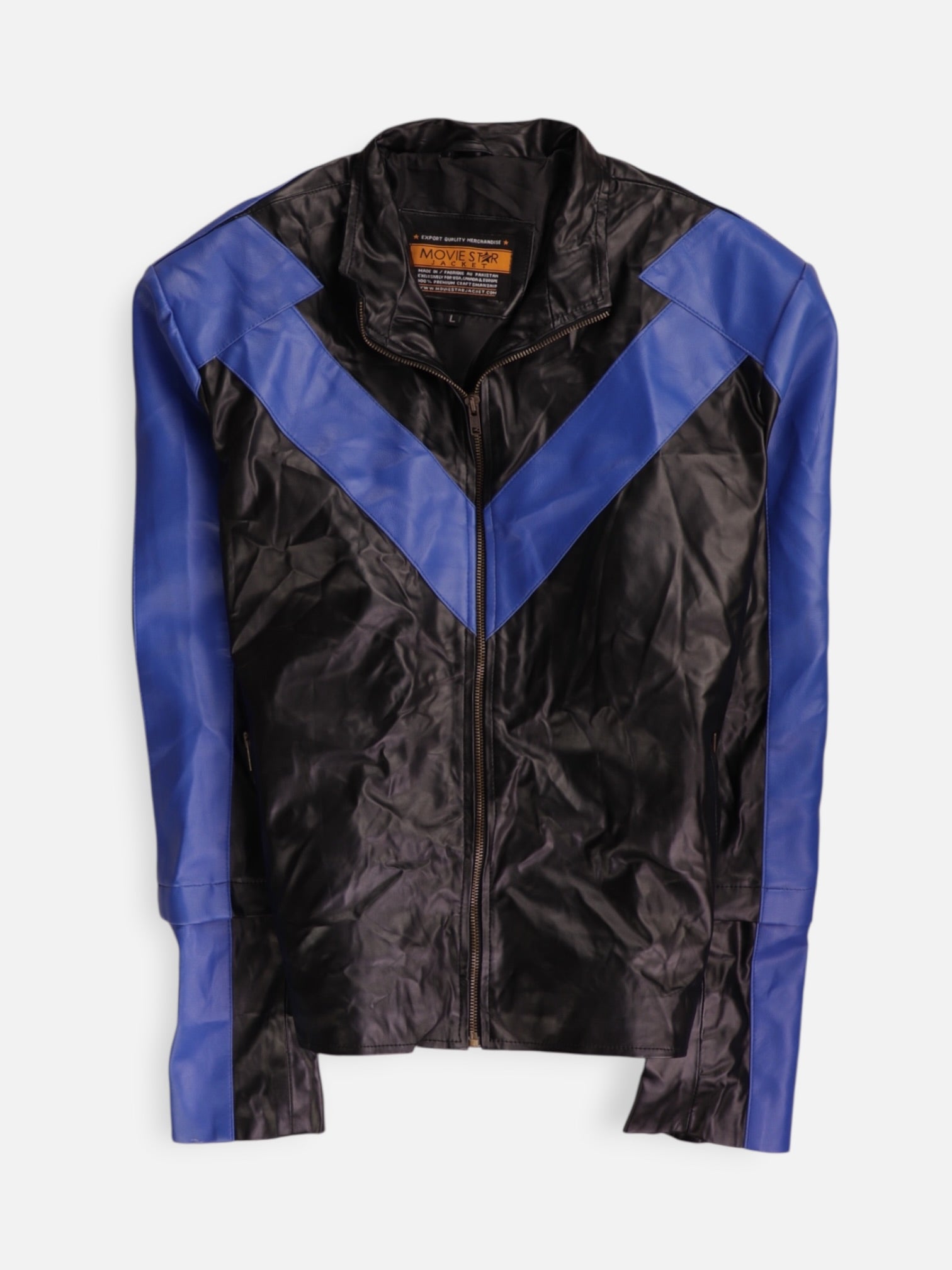 Chaqueta Motera Cuero - Hombre - Large