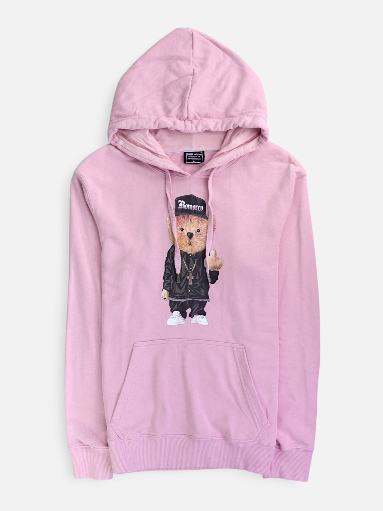 Sudadera Hoodie Basic - Hombre - Large