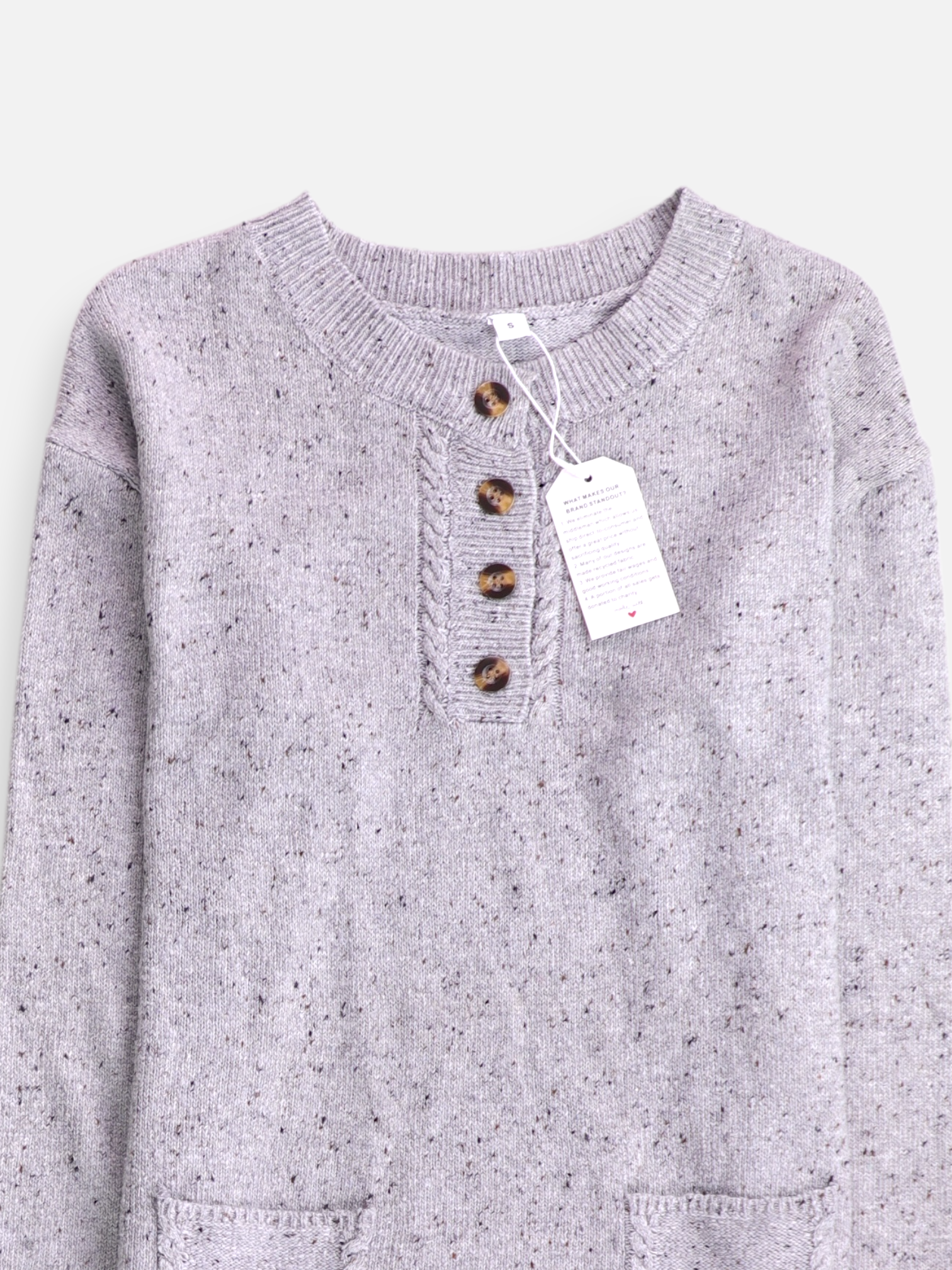 Sueter Knit Casual - Mujer - Small