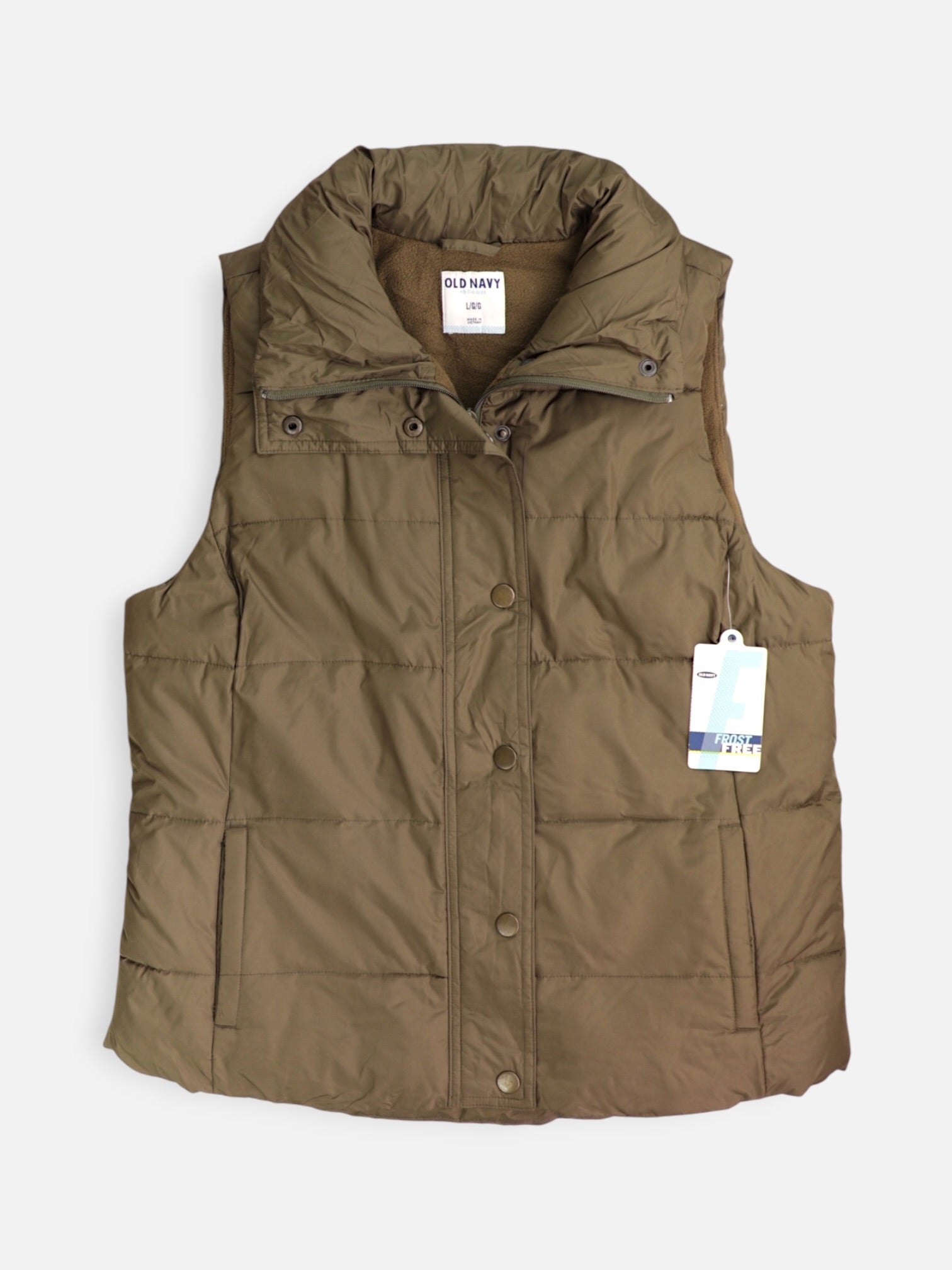 Old Navy Chaleco Impermeable - Mujer - Large