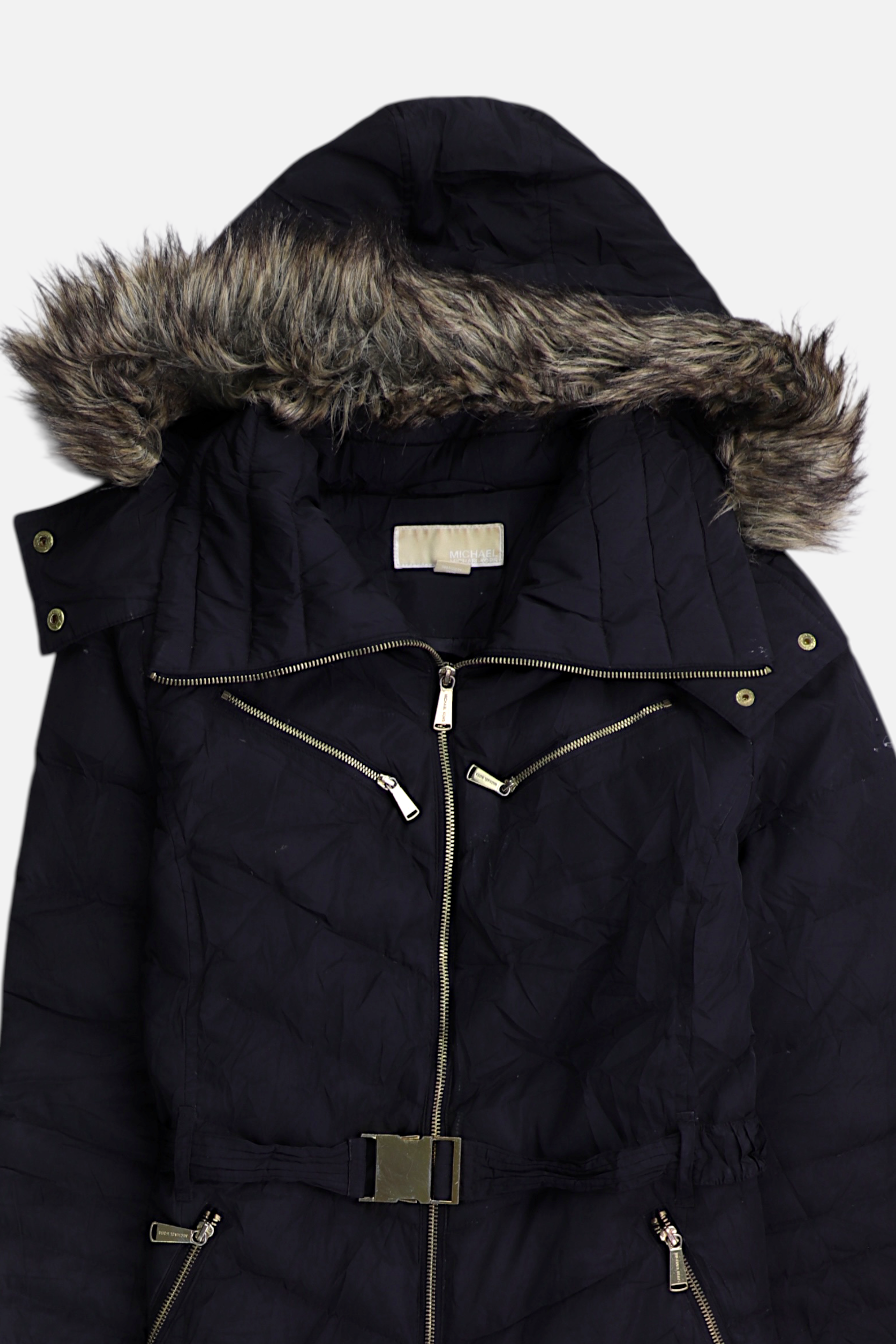 Michael Kors Abrigo Impermeable Puffer - Mujer - Large