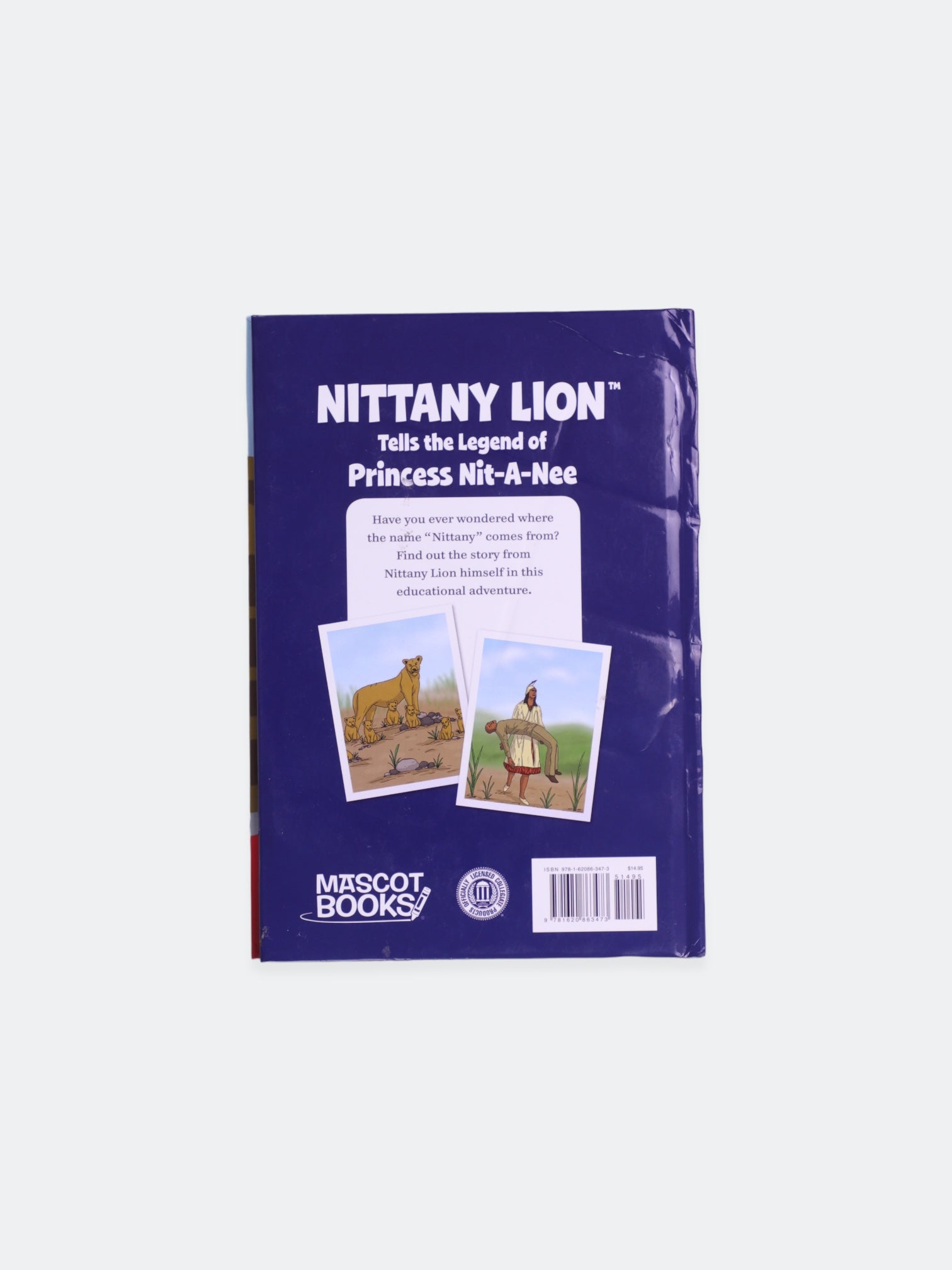 Libro NITTANY LION THE LEGEND OF PRINCESS NIT-A-NEE by denisse L. Kaminsky