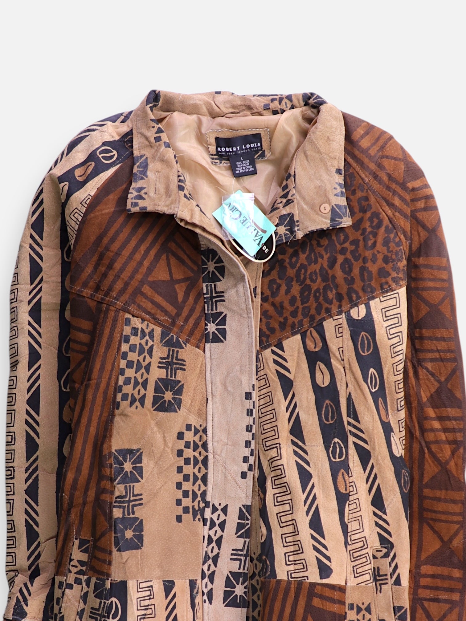 Abrigo Casual Cuero - Mujer - Large