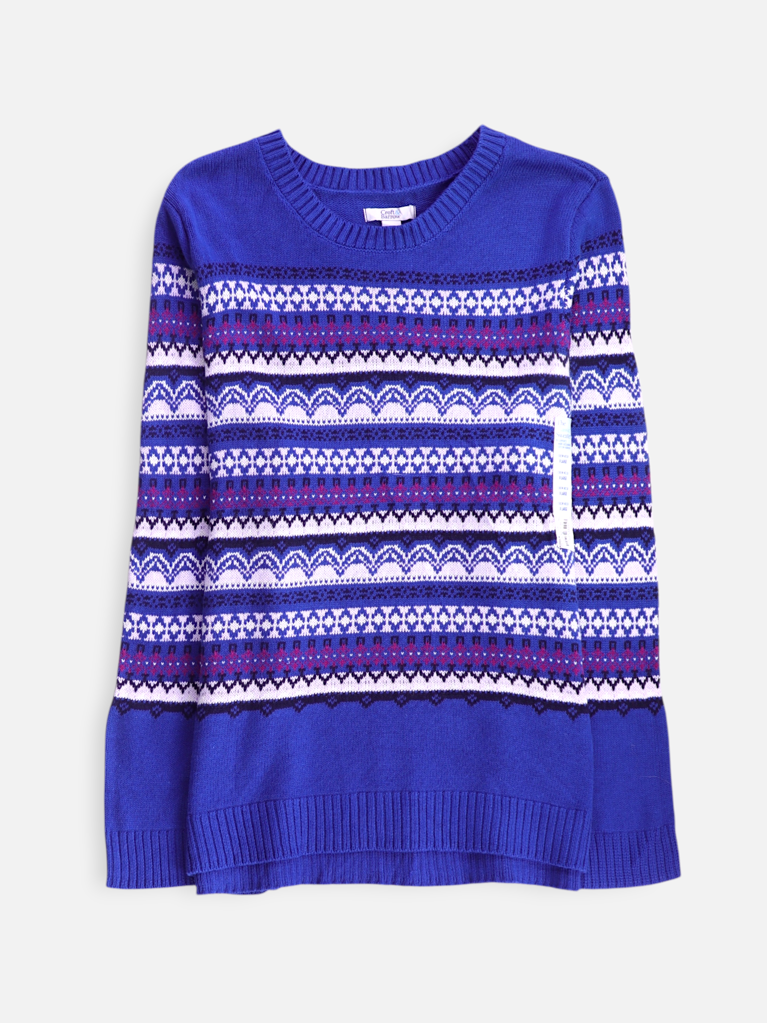 Croft & Barrow Sueter Knit Casual - Mujer - XL