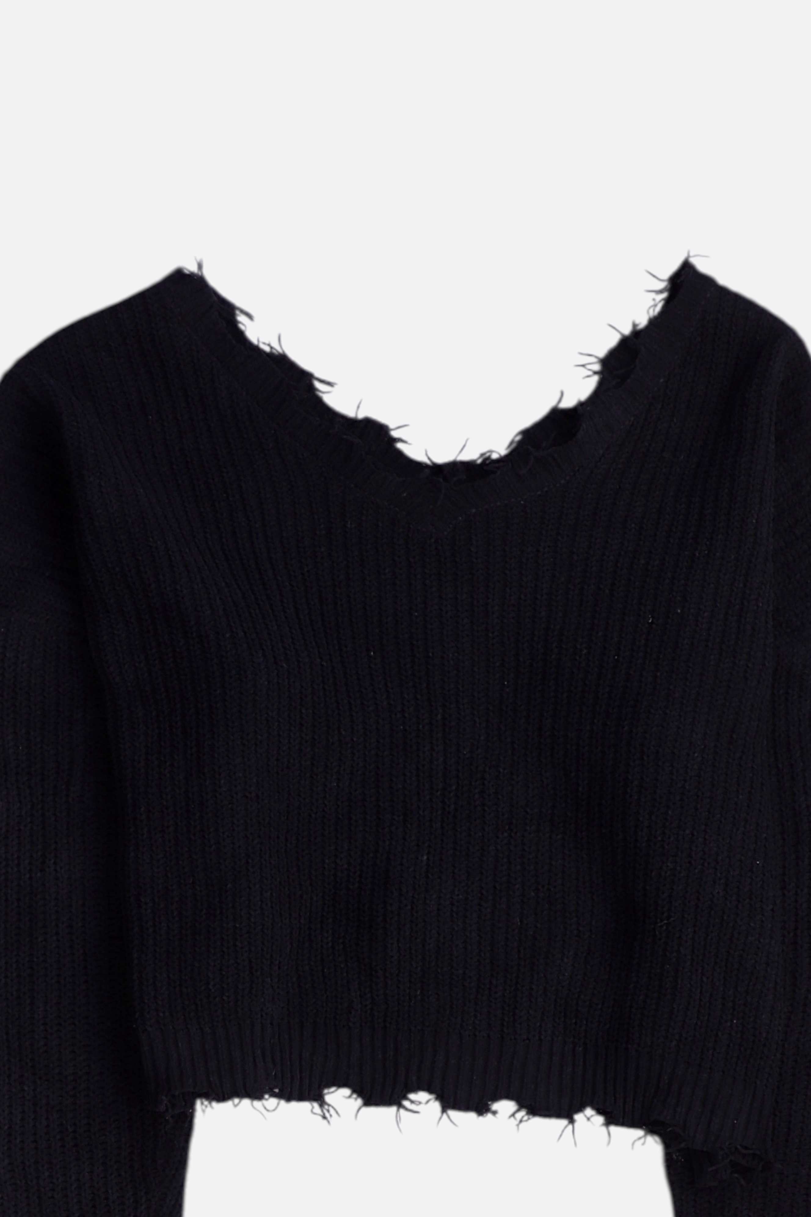 Sueter Knit Crop Top - Mujer - Small