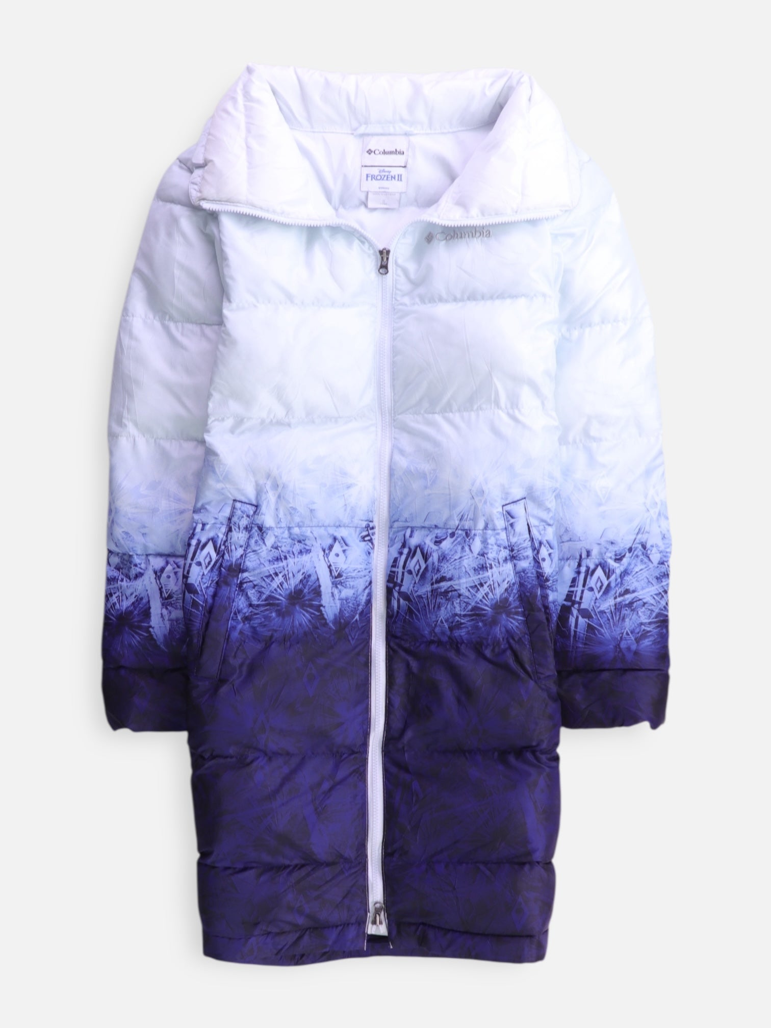 Columbia Abrigo Impermeable Puffer - Niña - Small - 7-8Y (Años)