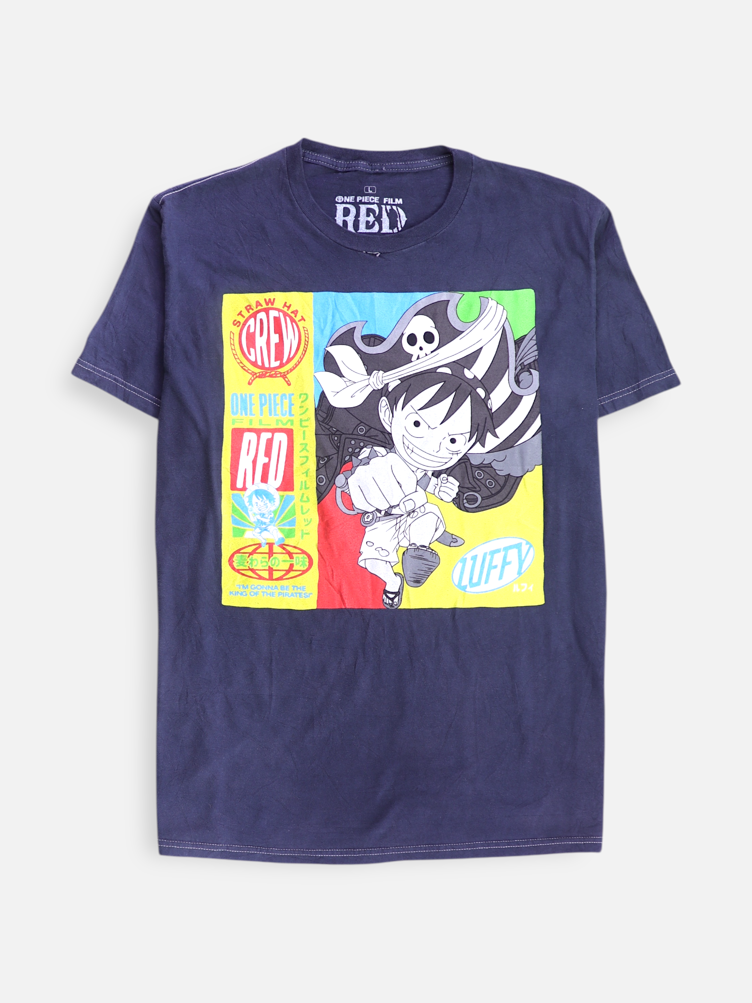 Anime Camiseta Grafica - Hombre - Large