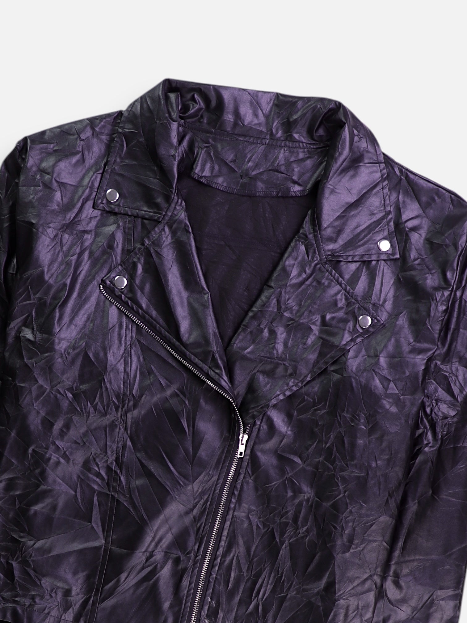 Chaqueta Motera Cuero - Mujer - 3XL