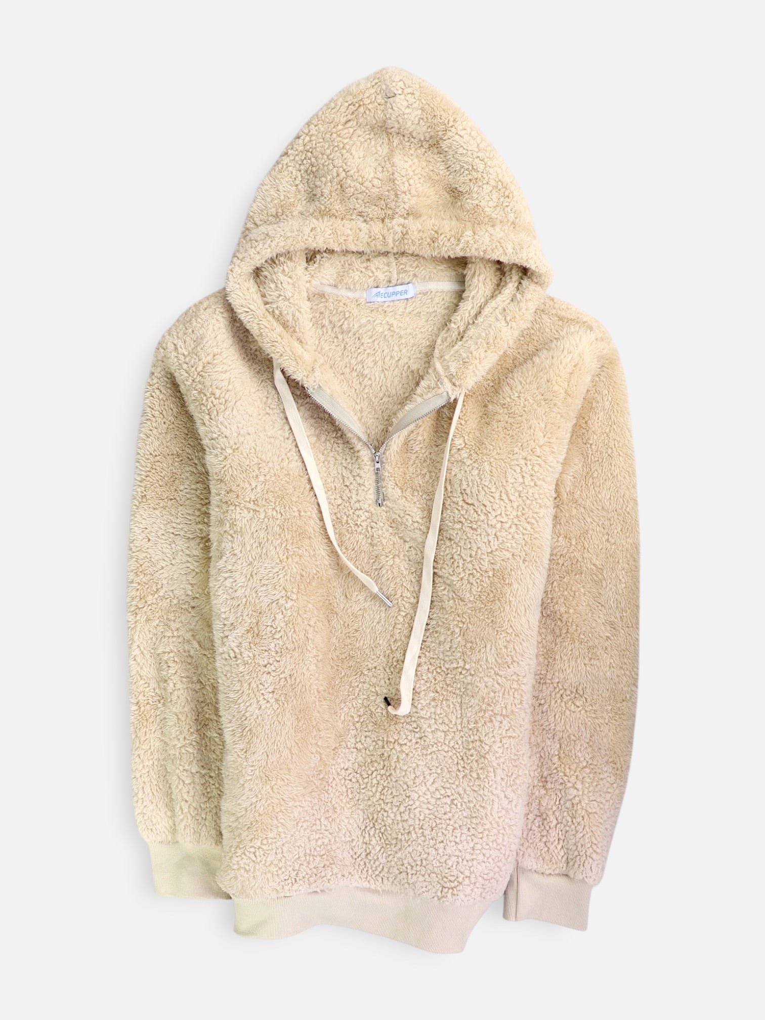 Sudadera Hoodie Teddy - Mujer - Medium