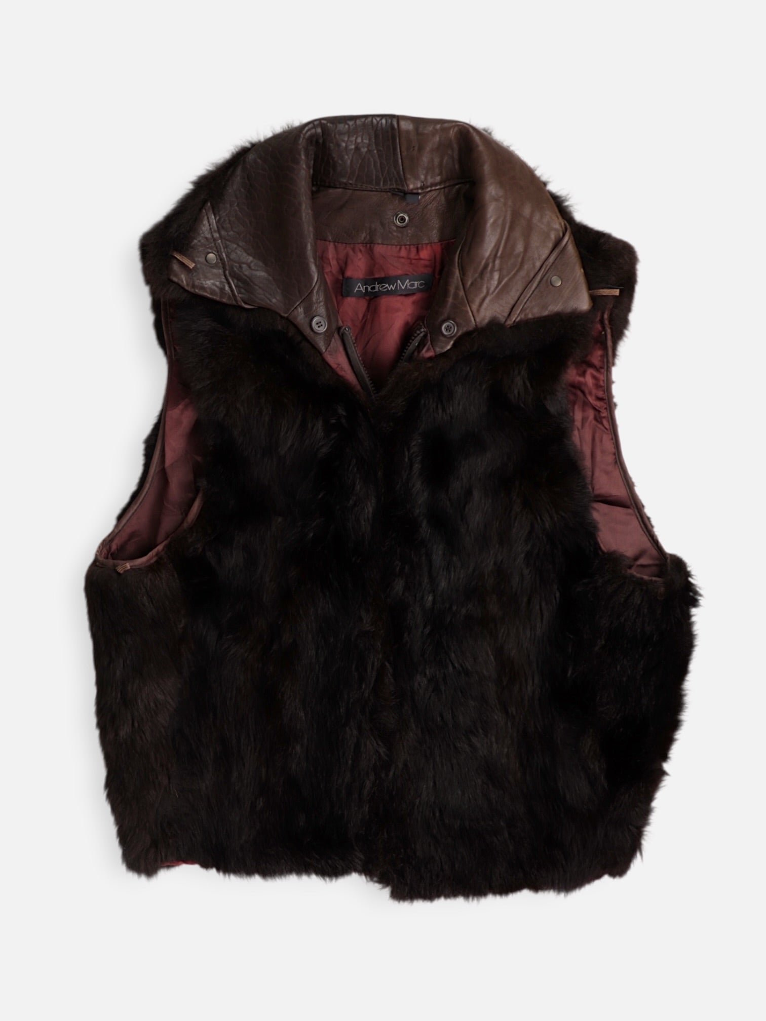 ANDREW MARC Chaleco Teddy - Hombre - Medium