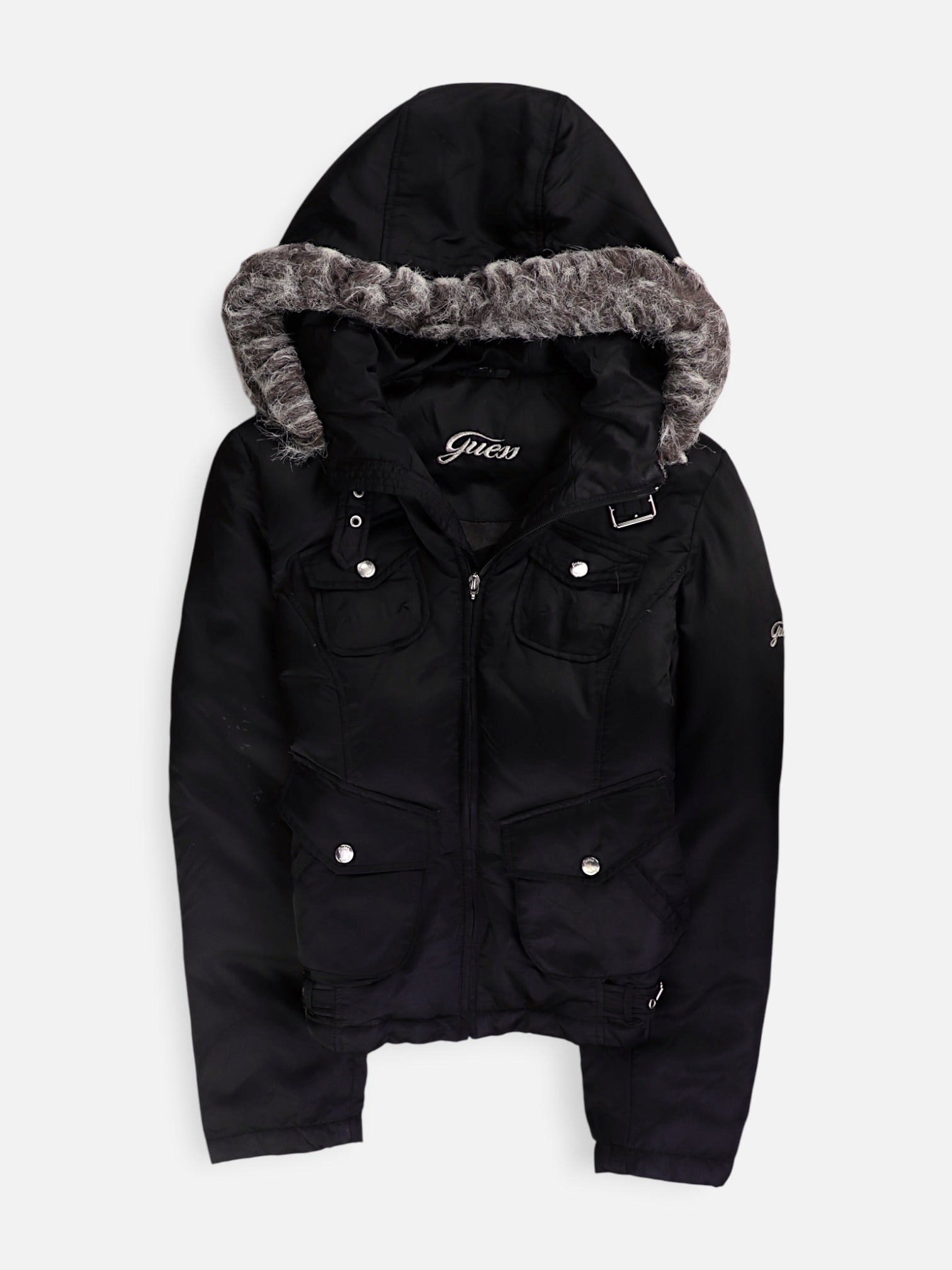 Guess Chaqueta Puffer Impermeable - Mujer - Medium