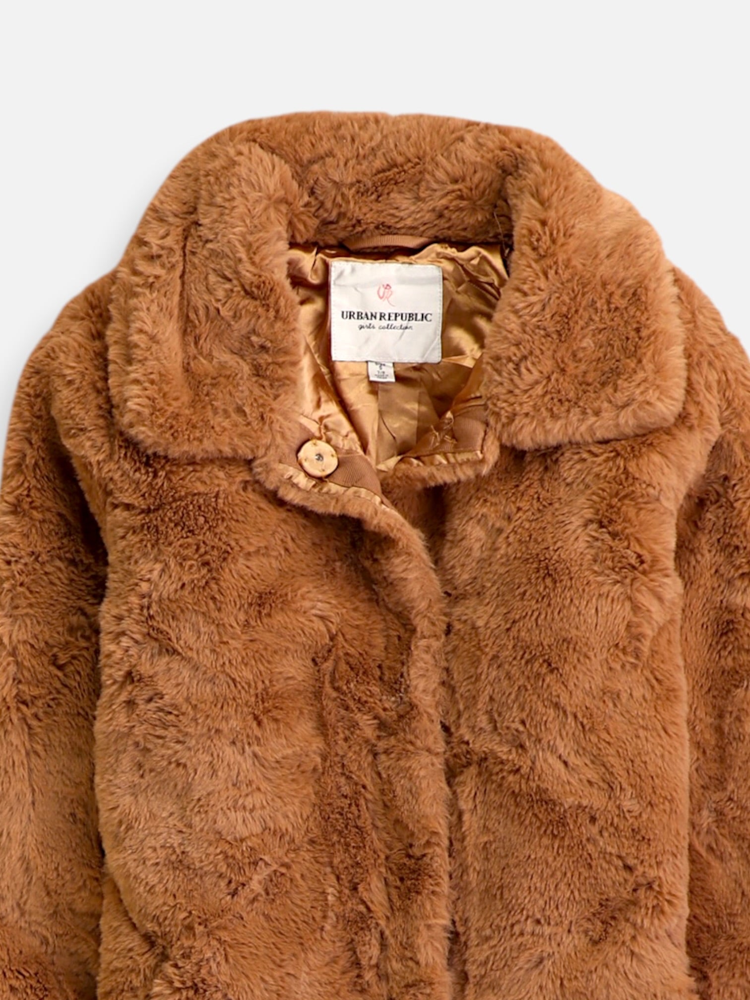 URBAN REPUBLIC Chaqueta Casual Teddy - Niña - Small - 7-8Y (Años)