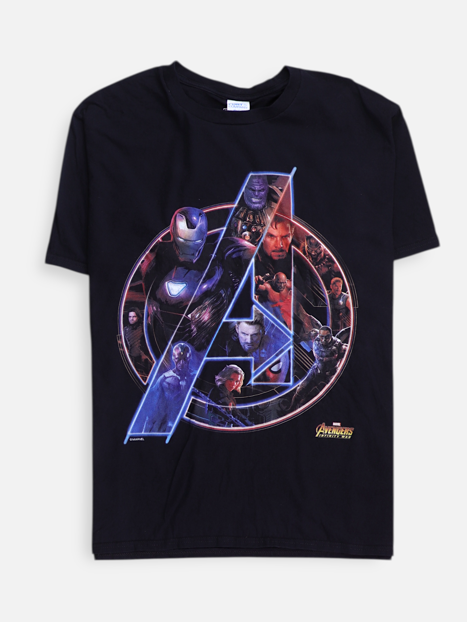 Marvel Camiseta Grafica - Hombre - Large