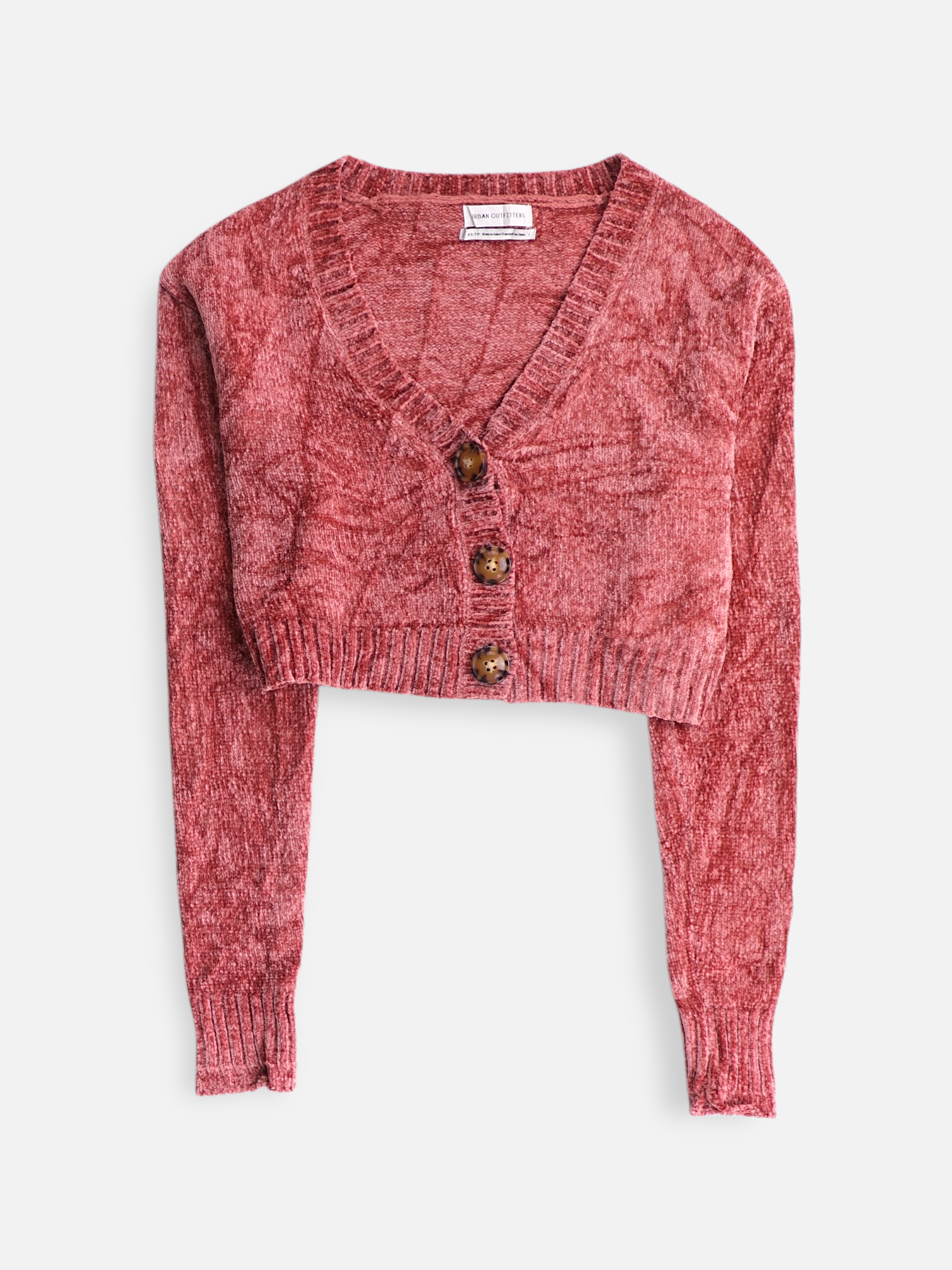 URBAN OUTFITTERS Sueter Cardigan Crop Top - Mujer - XS PETITE