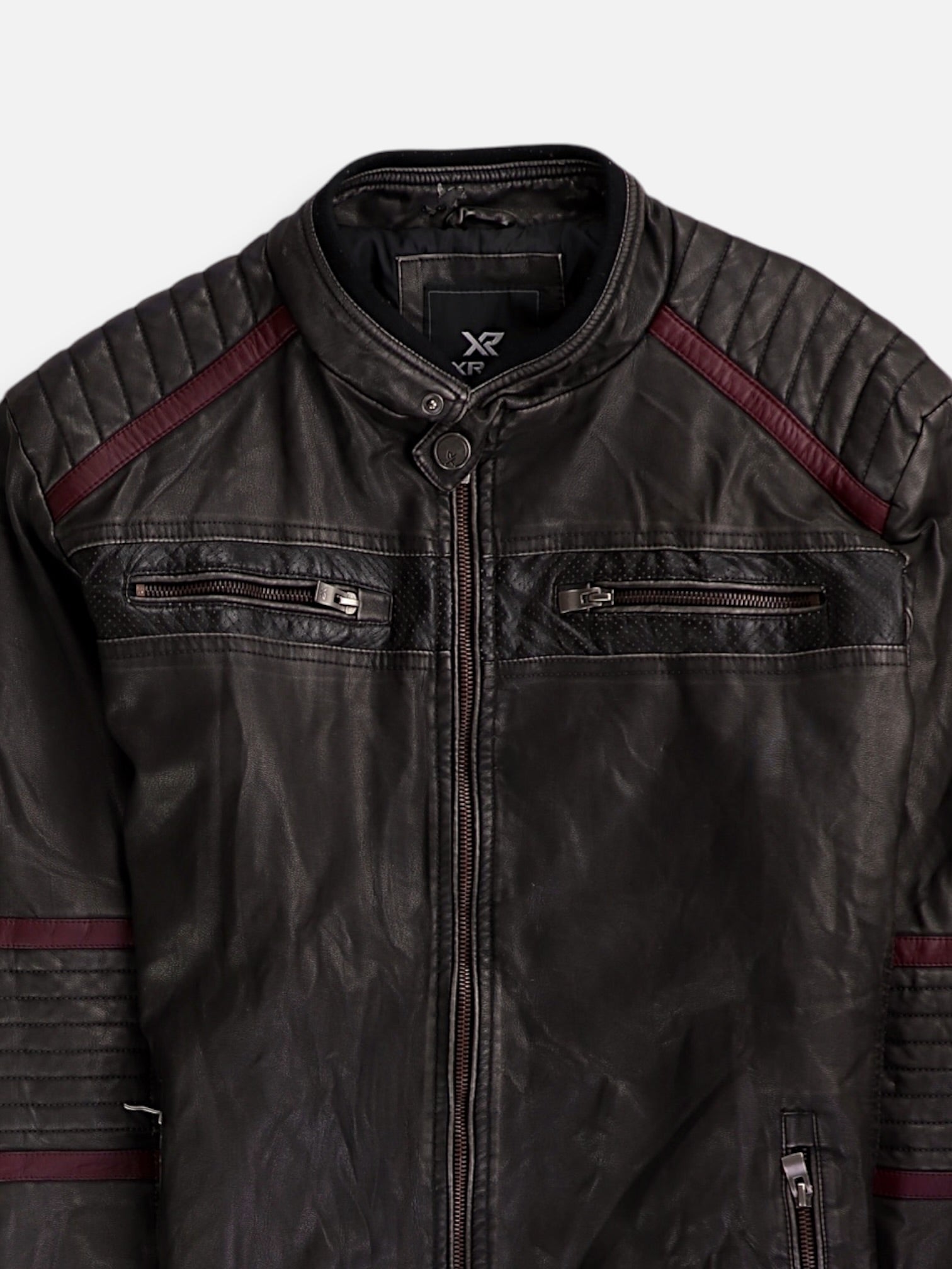 Chaqueta Motera Cuero - Hombre - XL