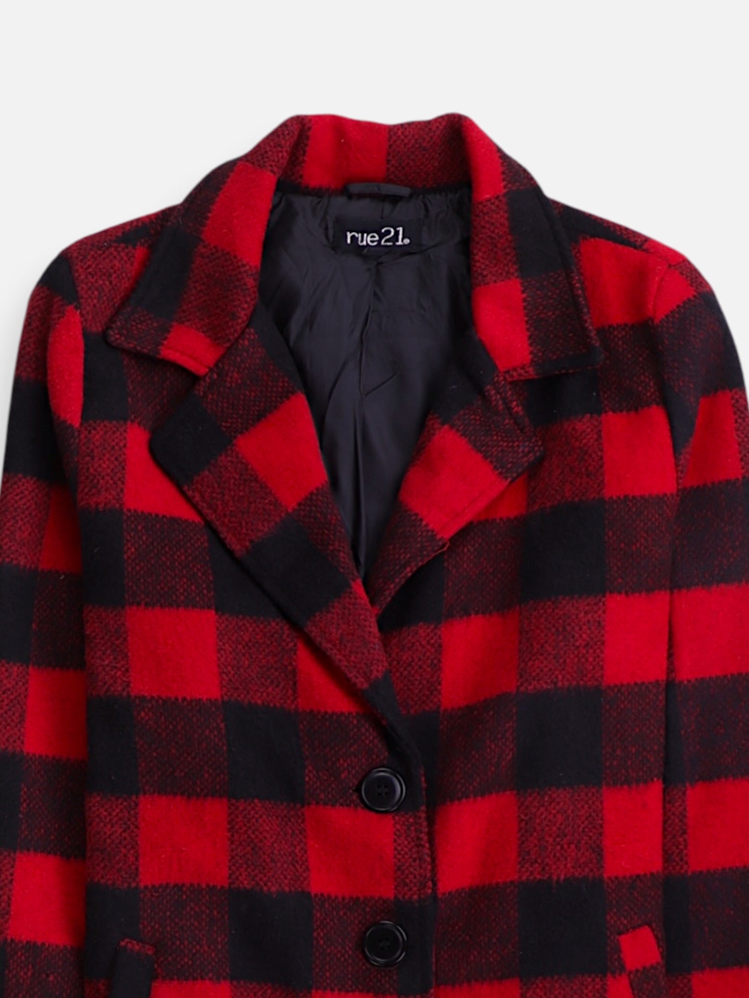 RUE21 Abrigo Single breasted trench Color Block - Mujer - Medium