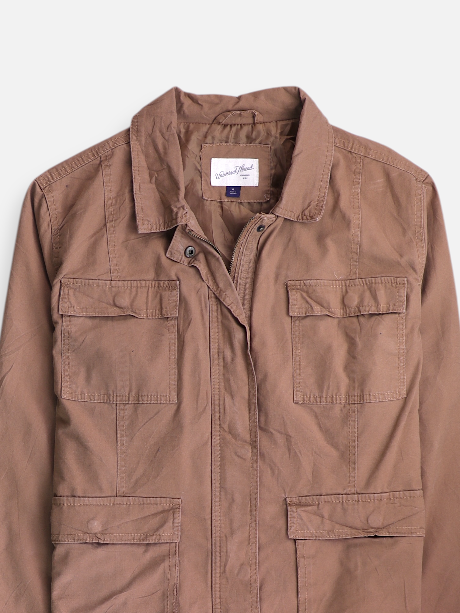 Universal Thread Chaqueta Casual Cargo - Mujer - XL