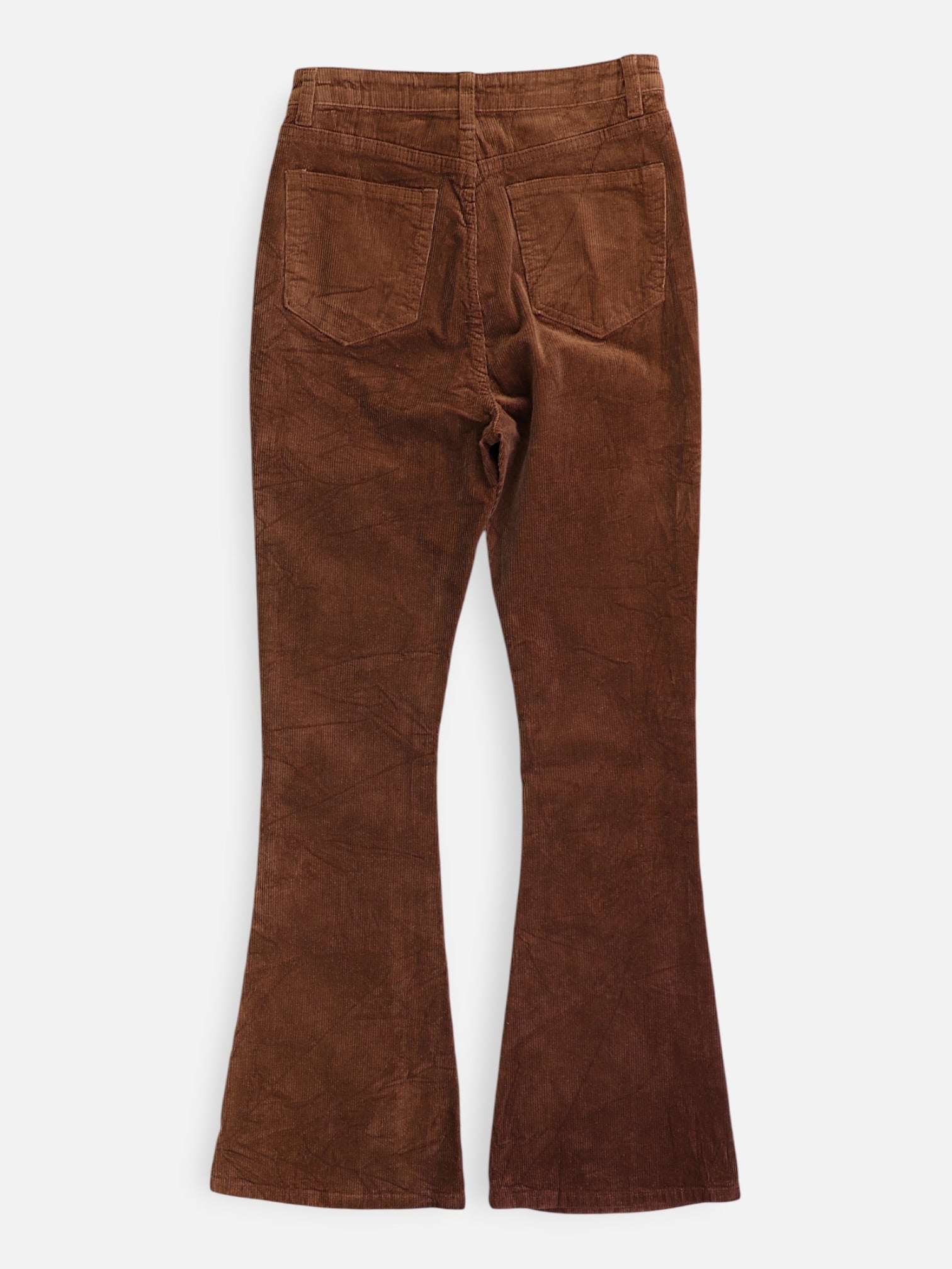 SHEIN Pantalon Flare Fit Corduroy - Mujer - Small