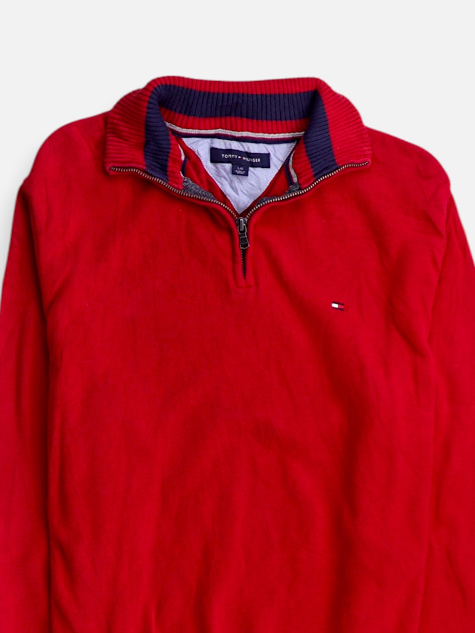 Tommy Hilfiger Sueter Fleece Casual - Hombre - Large