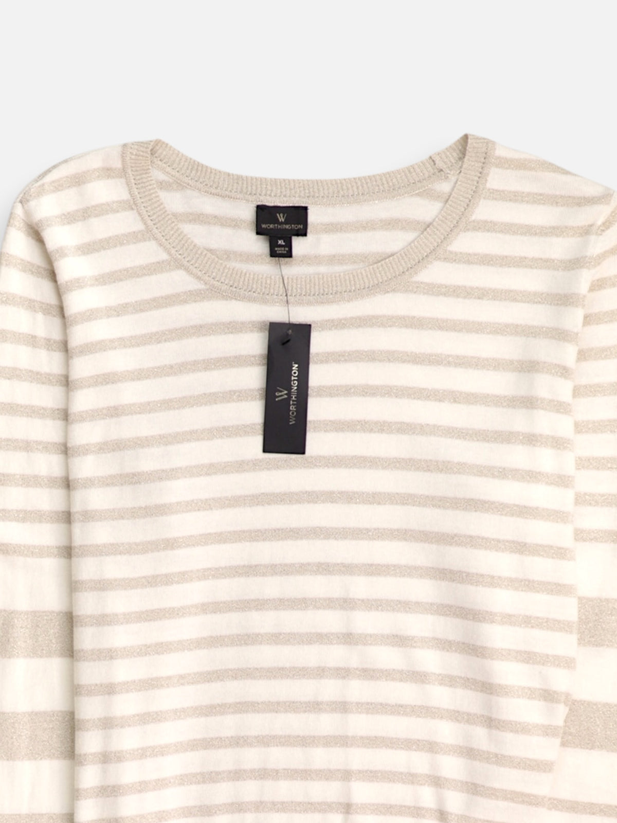 WORTHINGTON Sueter Knit Color Block - Mujer - XL