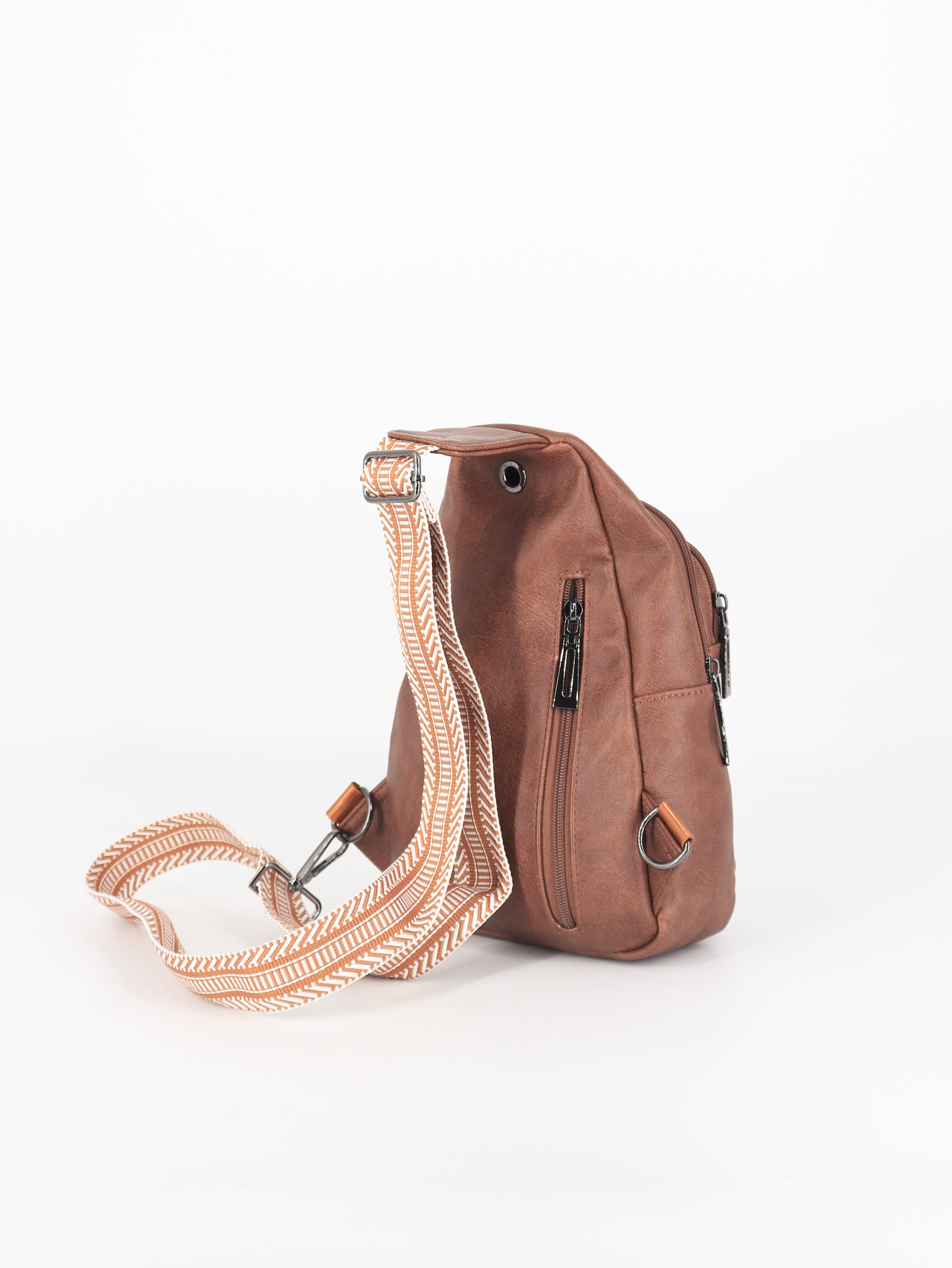 Cangurera Cuero - Hombre - Talla Única (One Size)