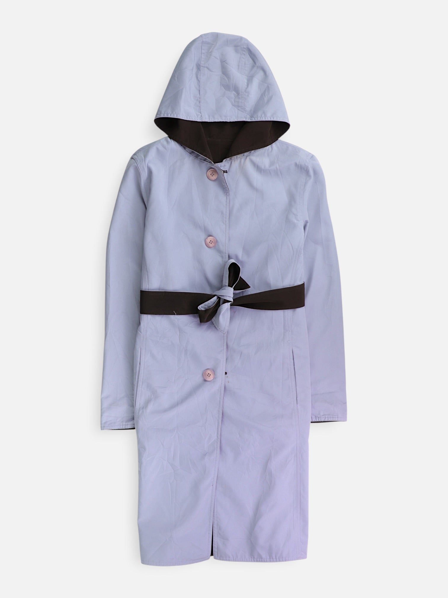 Calvin Klein Abrigo Trench Coat Reversible - Mujer - Medium
