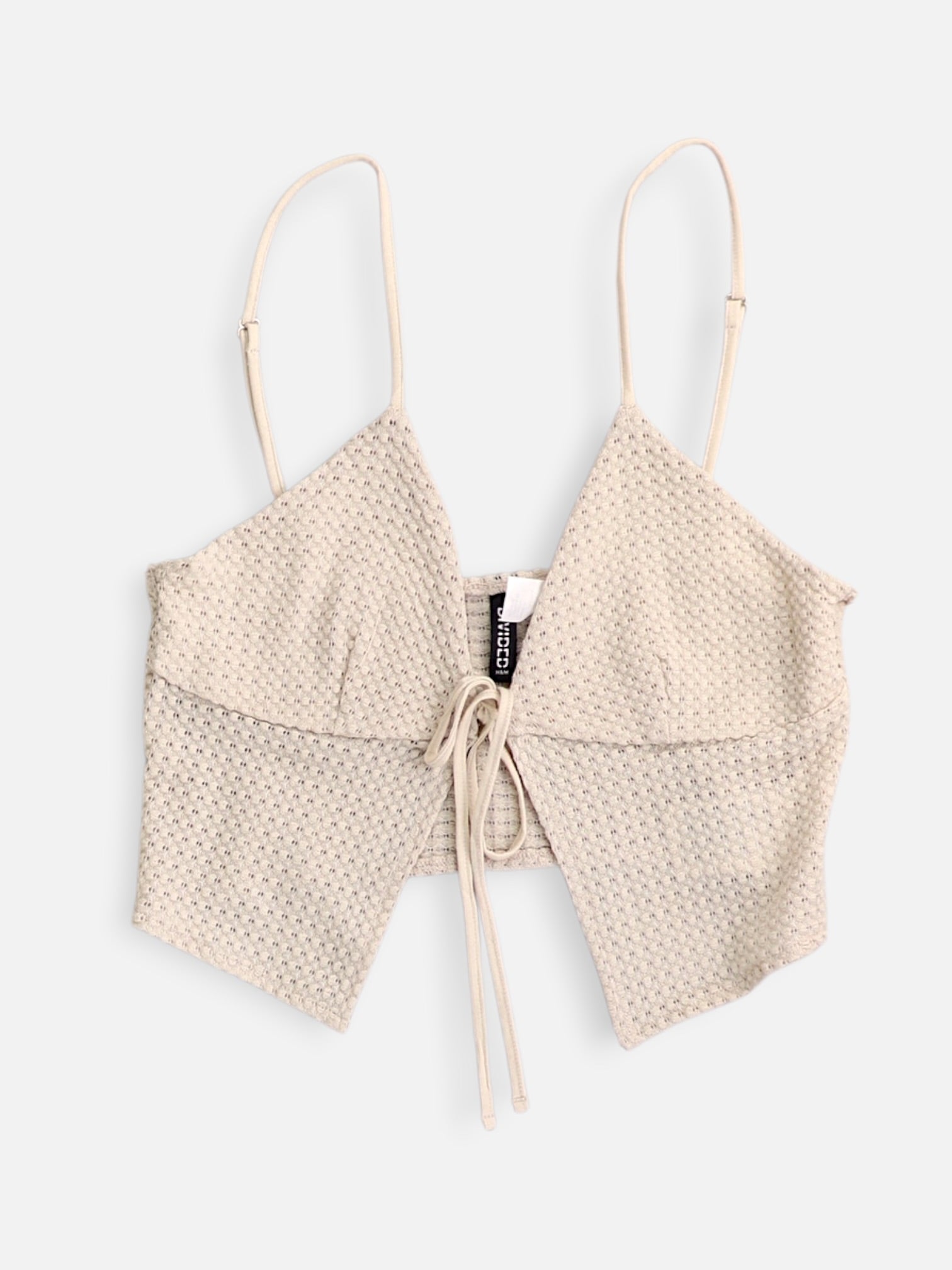 H&M Blusa Crop Top - Mujer - Small