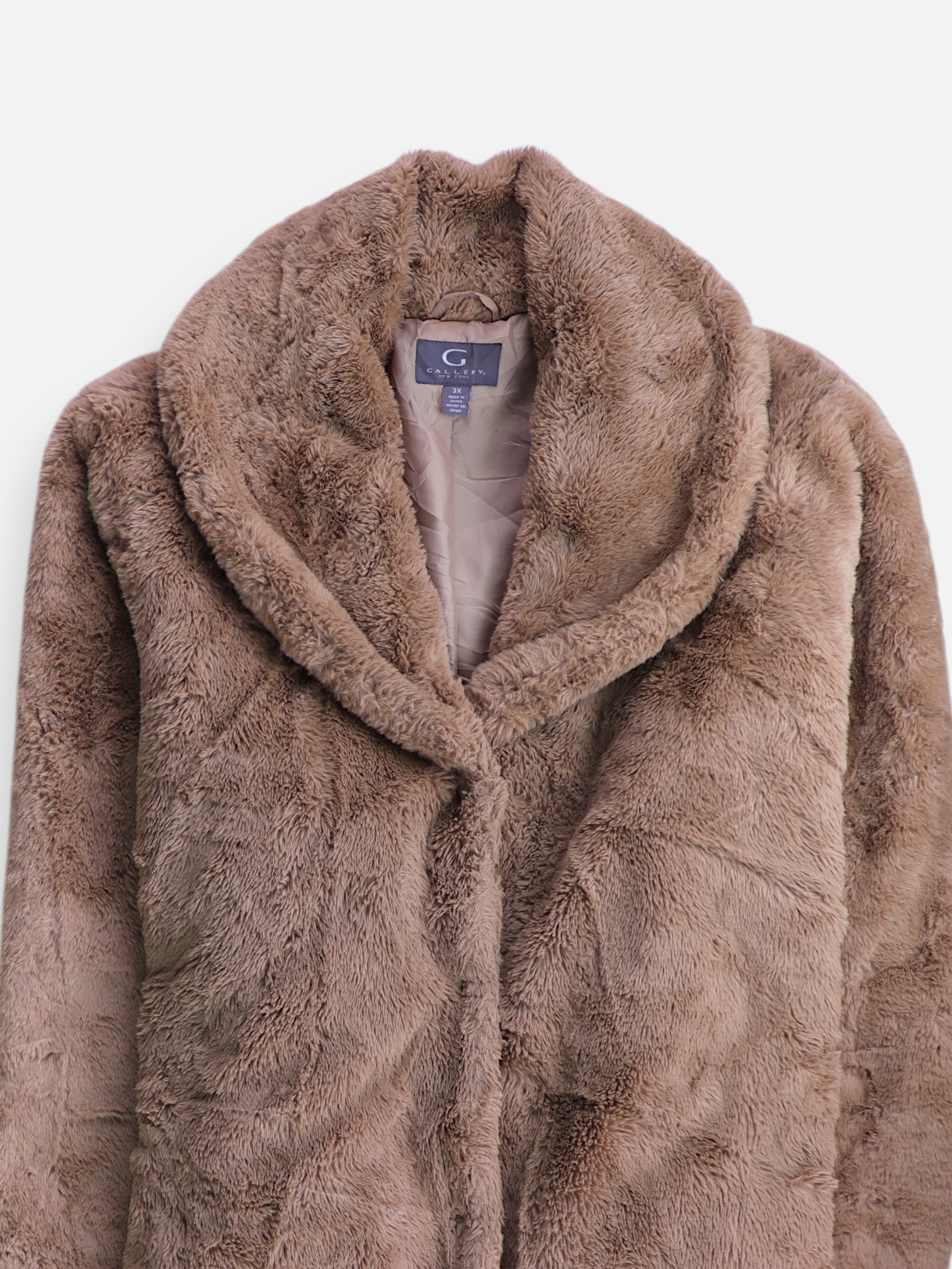 Abrigo Casual Teddy - Mujer - 3XL