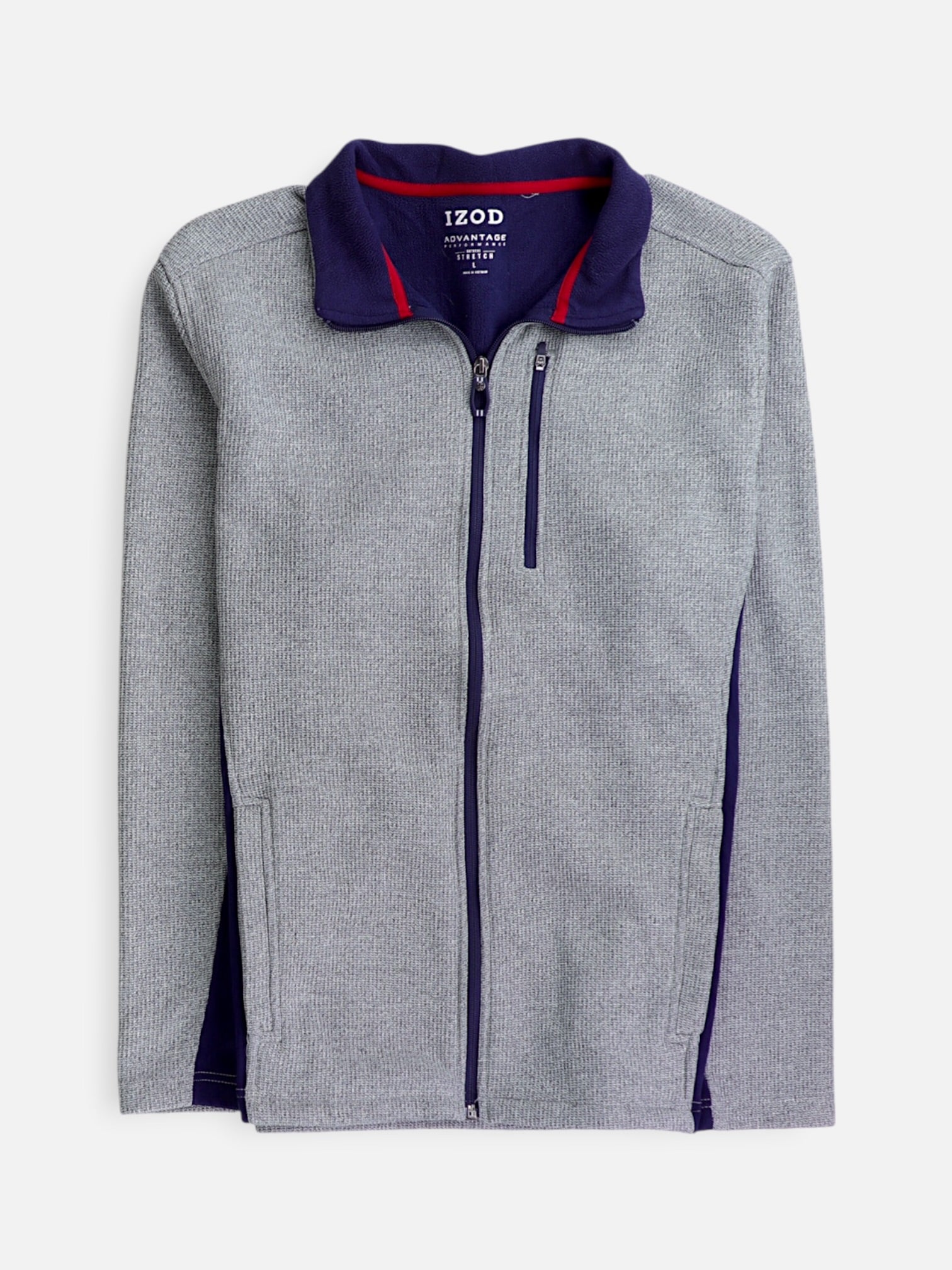Izod Sudadera Fleece Deportivo - Hombre - Large