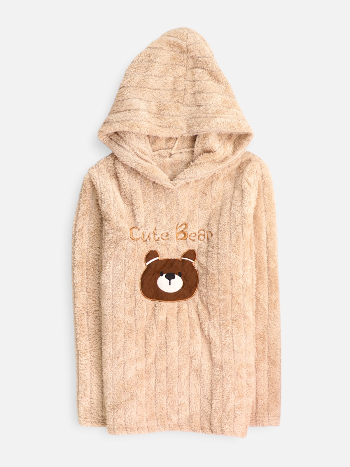 Sudadera Hoodie Teddy - Mujer - Medium