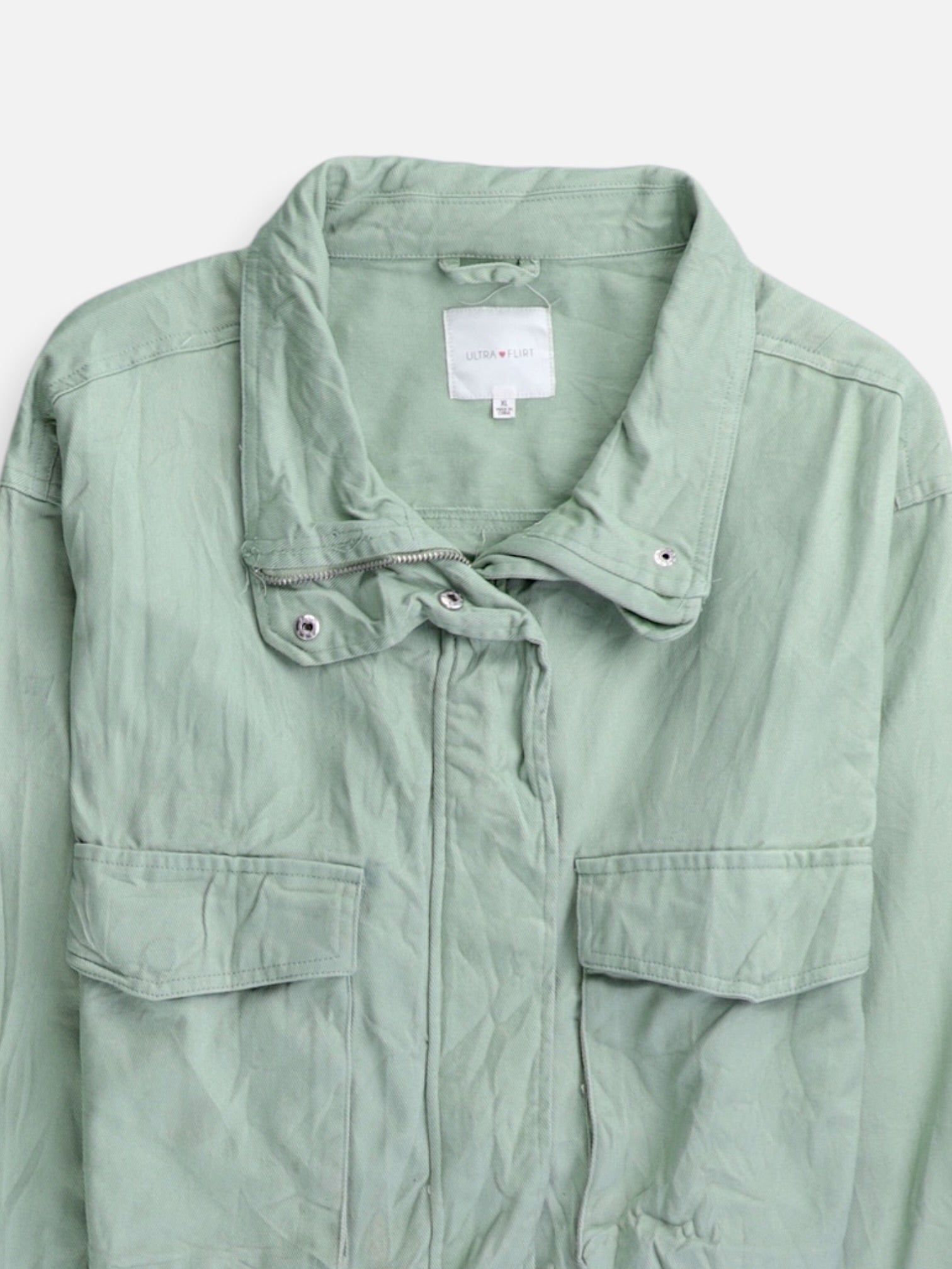 Chaqueta Denim Crop Top - Mujer - XL