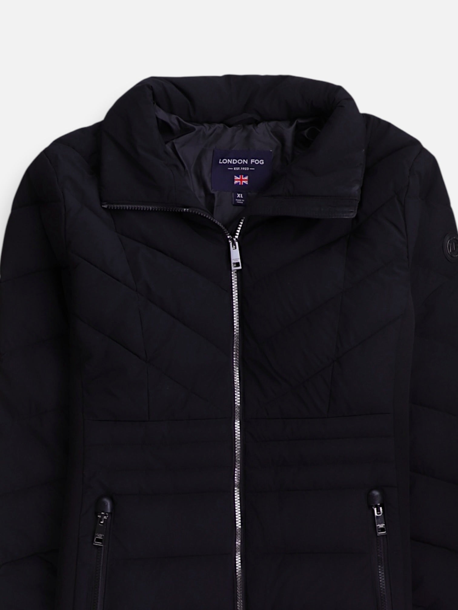 LONDON FOG Abrigo Impermeable Puffer - Mujer - XL