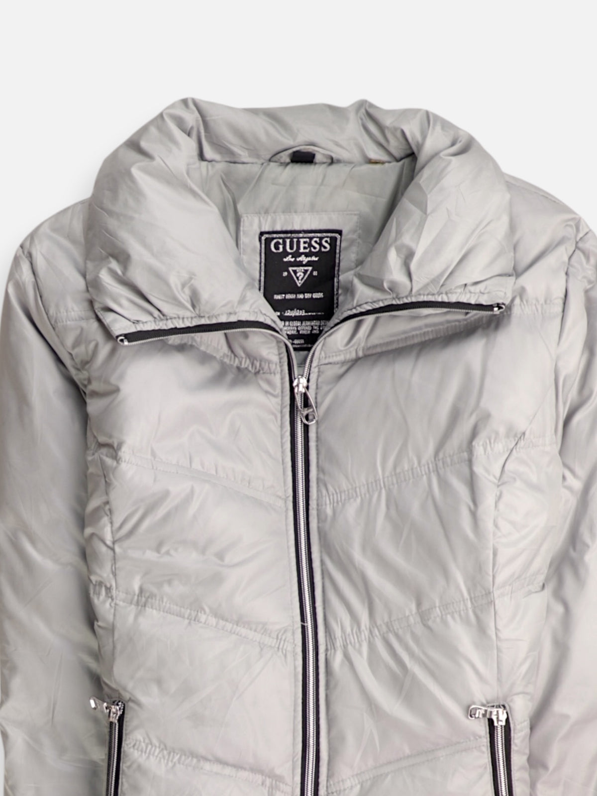 Guess Chaqueta Puffer Impermeable - Mujer - Large